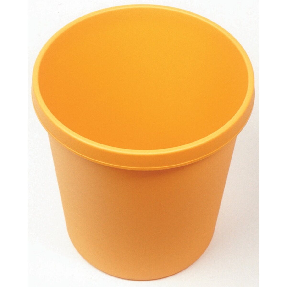 HELIT Papierkorb Groß-Papierkorb mit Rand 30l gelb