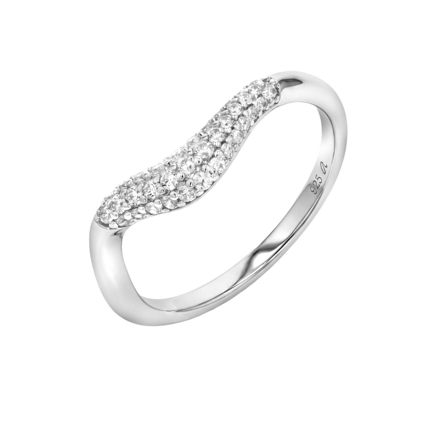 Noelani Silberring Noelani Ring für Damen, Silber 925, Zirkonia (Ring, 1-tlg)