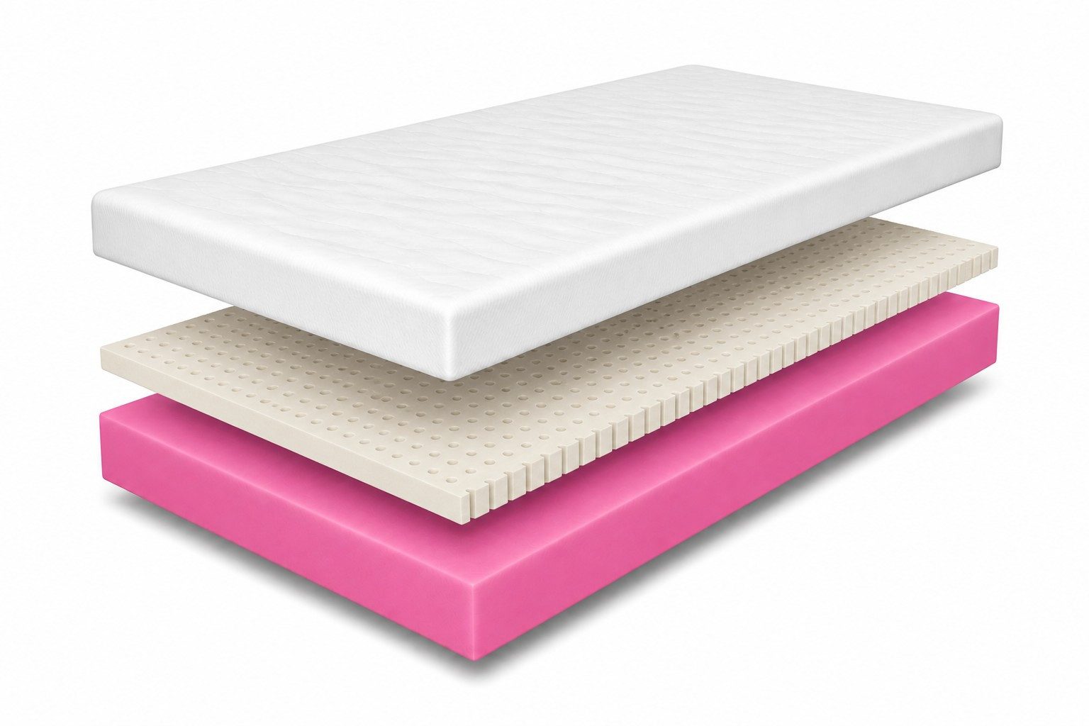 MARPUR, Topper Topper TOP5 Latex, 90x200,180x200 cm, 5 cm hoch, Latex, H3, 5 cm hoch, Latex, H3 (mittelfest), Latex-Memory, 5 cm hoch