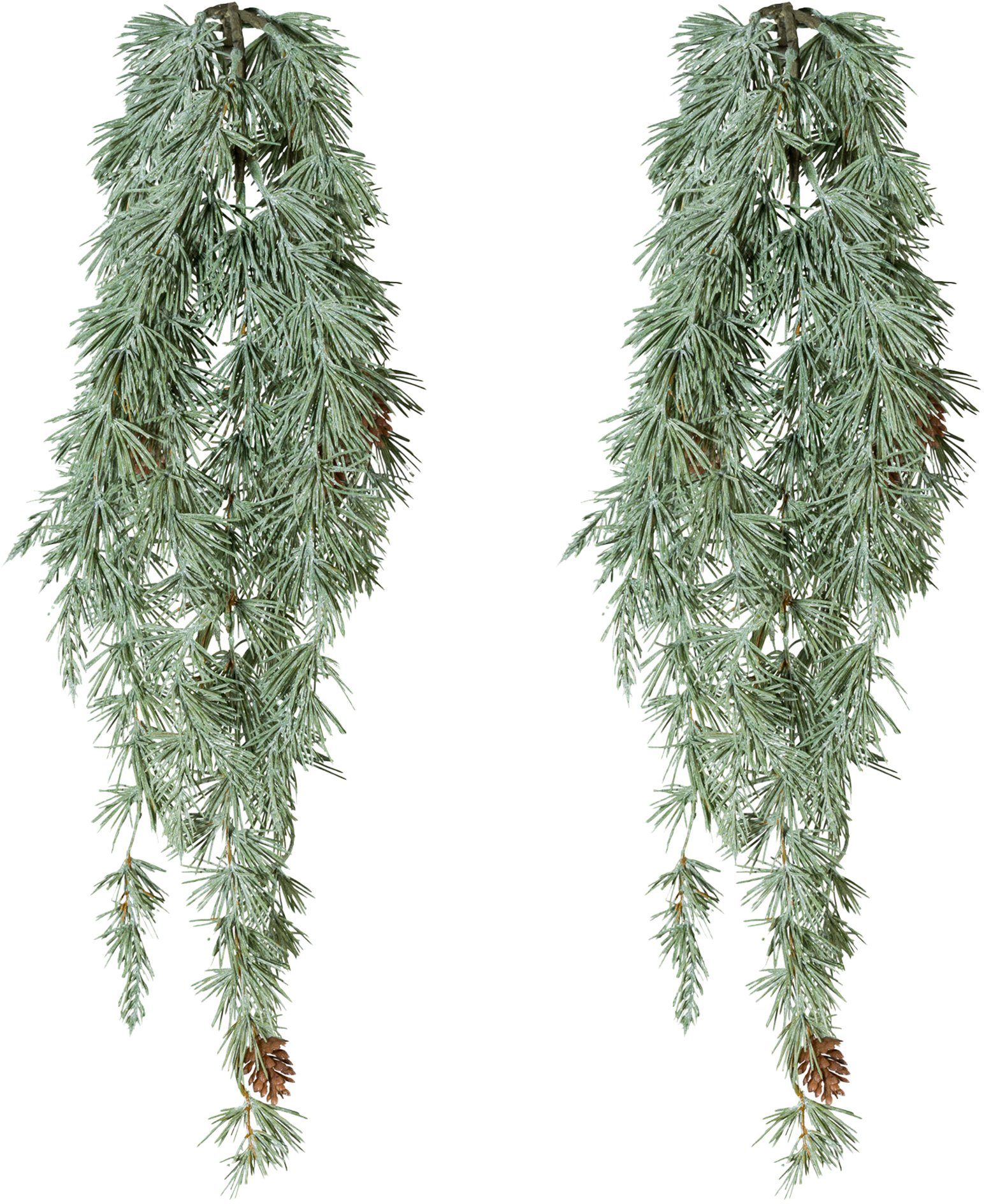 Winterliche Kunstpflanze Weihnachtsdeko Zeder, Creativ deco, günstig online kaufen