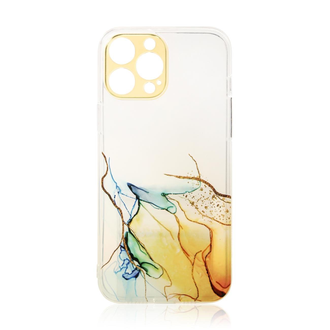 cofi1453 Handyhülle Design "Marble" Case Handy-Hülle Cover mit Marmorm 6,06", Case Cover Schutzhülle Bumper