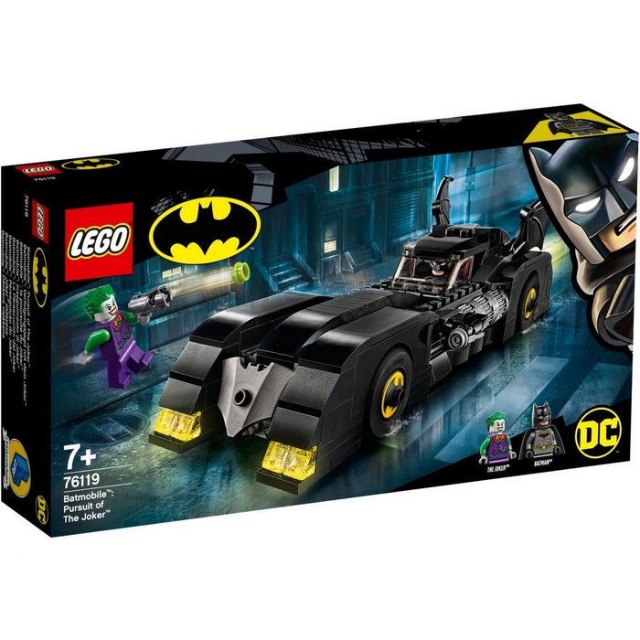 LEGO® Konstruktionsspielsteine LEGO® DC Super Heroes - Batmobile™: Verfolgungsjag (Set 342 St)