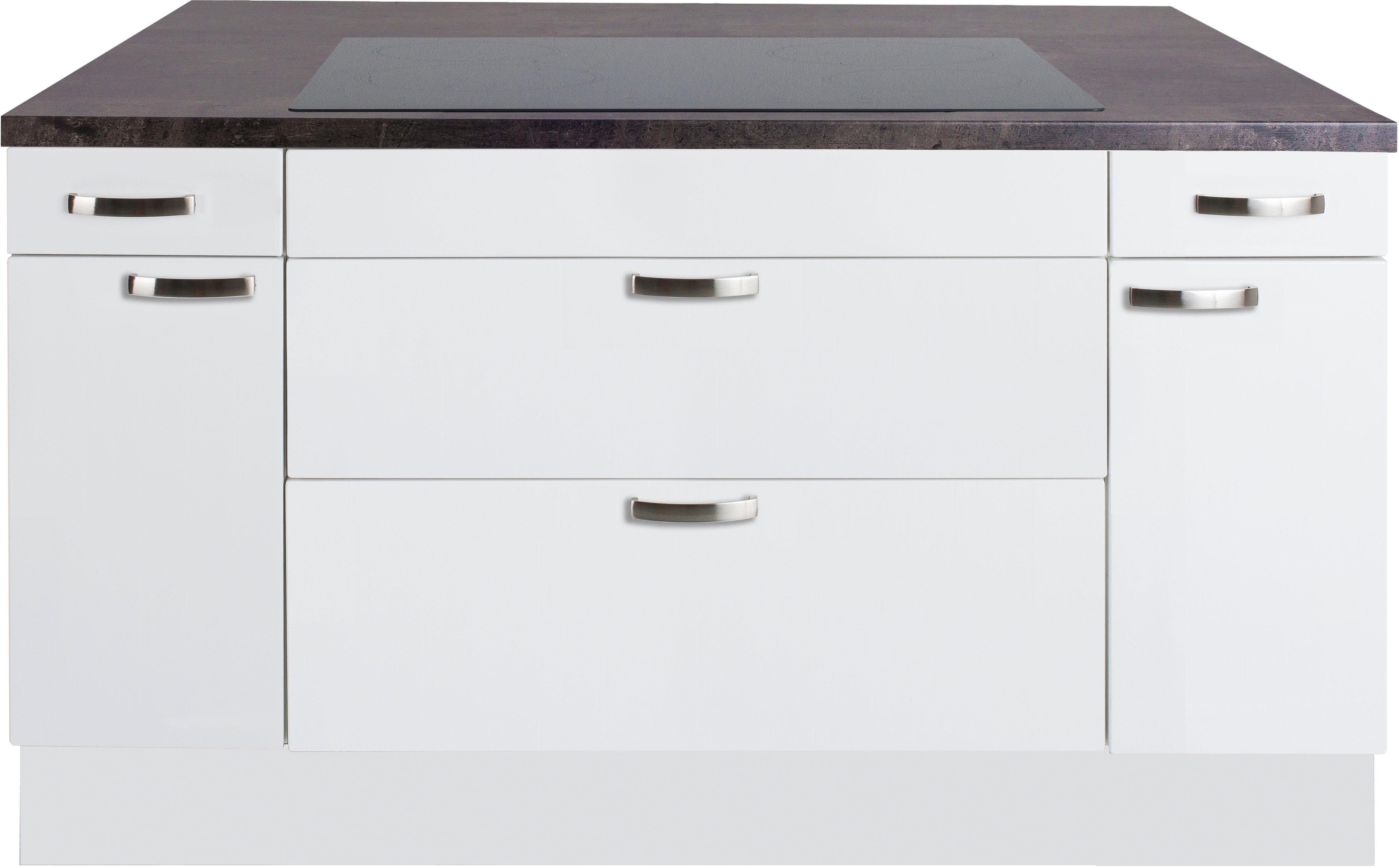 KOCHSTATION Кухниinsel KS-Cara, mit Vollauszügen und Soft-Close-Funktion, Stellbreite 150 x 95 cm