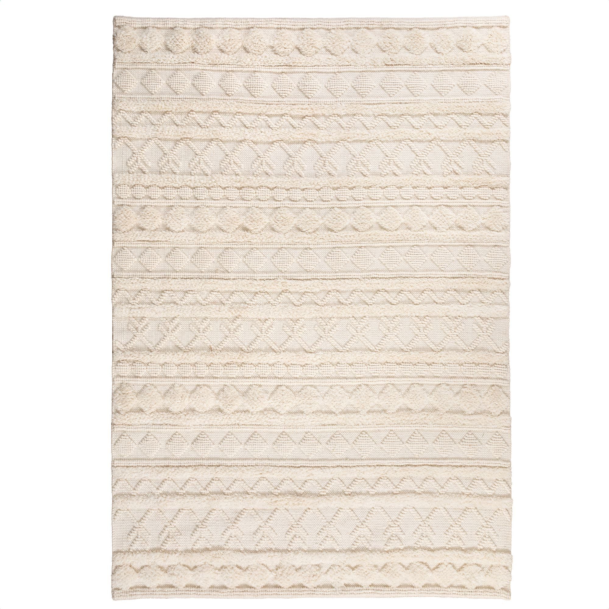 Steffensmeier Wollteppich Havana, Rechteckig, Kurzflor Teppich, günstig online kaufen