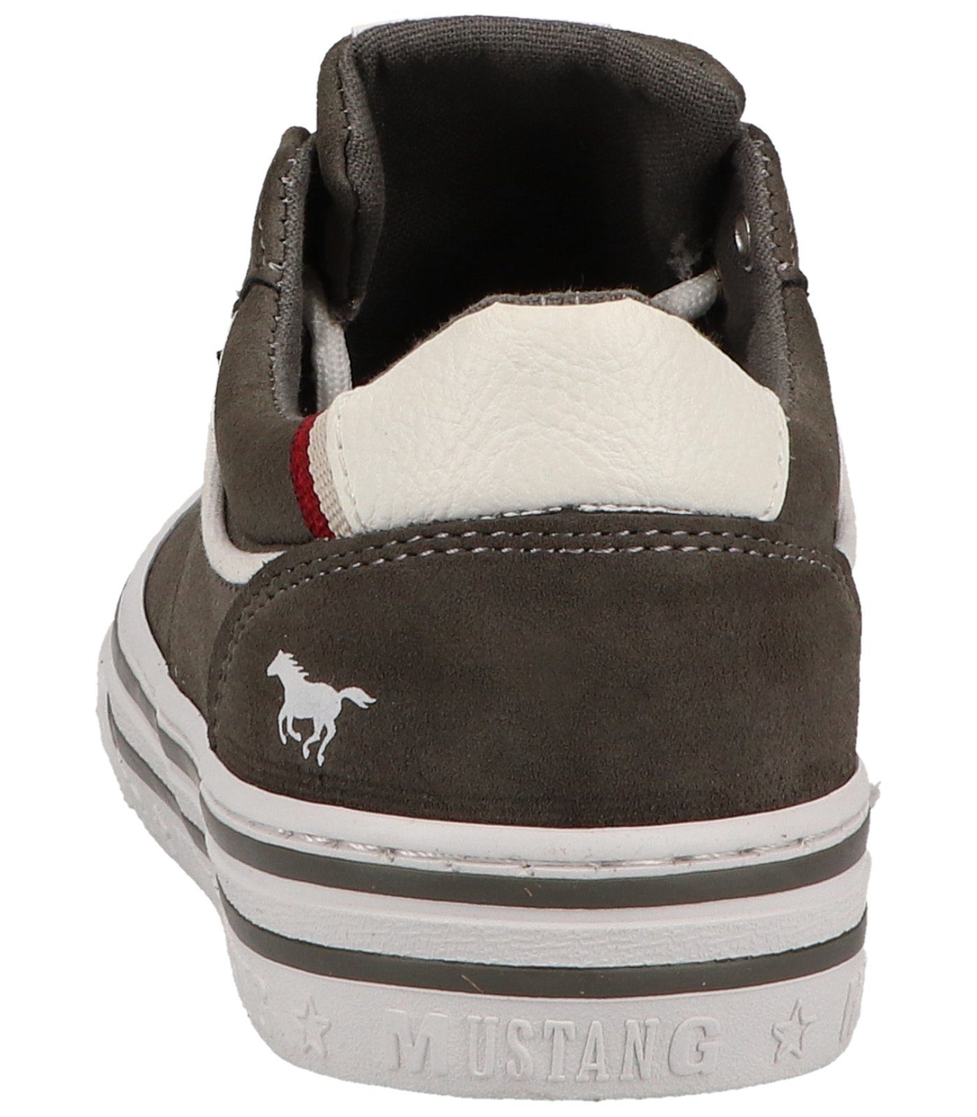 Sneaker Sneaker MUSTANG Shoes Mustang Lederimitat/Textil Grau