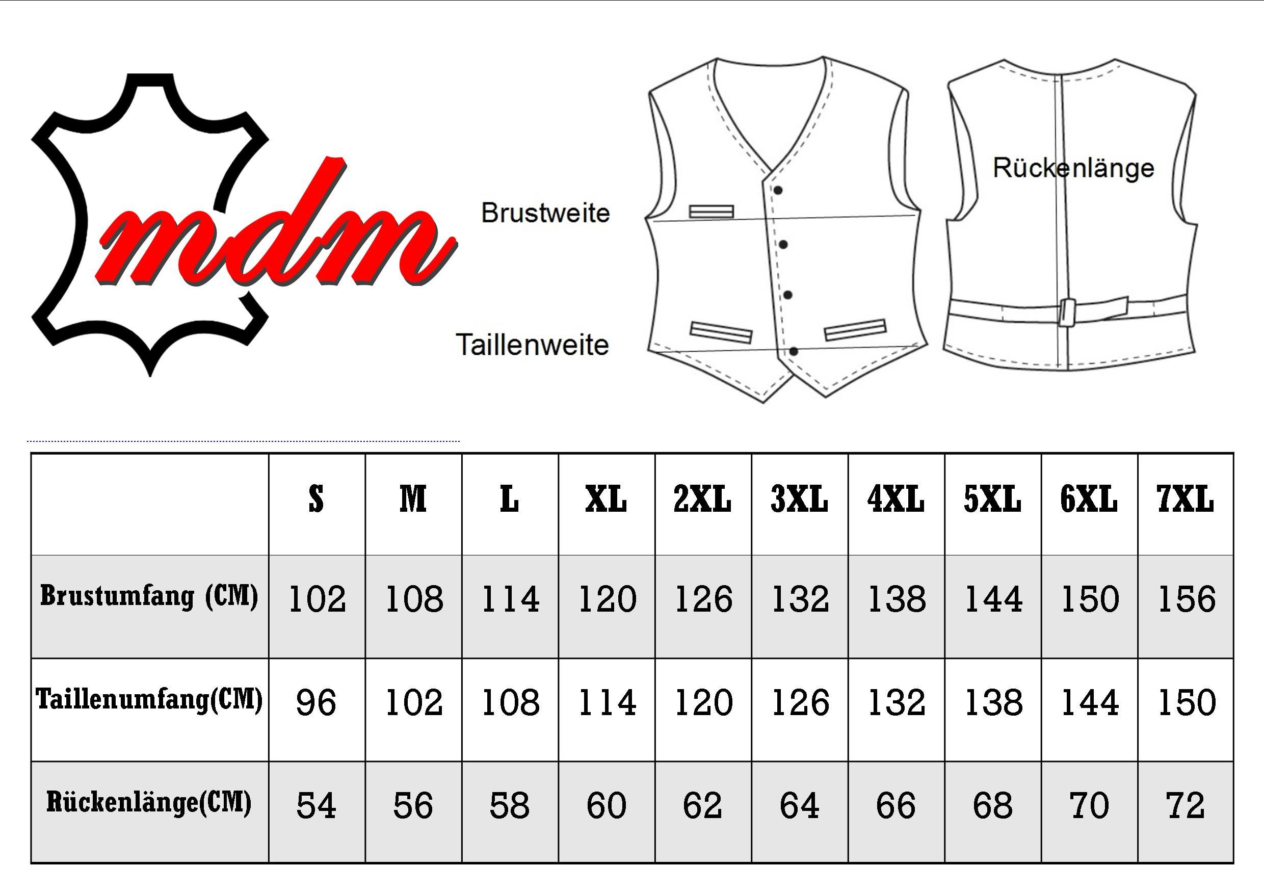 MDM Motorrad-Lederweste – Grau, Echtleder, 1,1–1,2 Mm, Mit Schnallen & 4 Taschen, Perfekt Für Patches