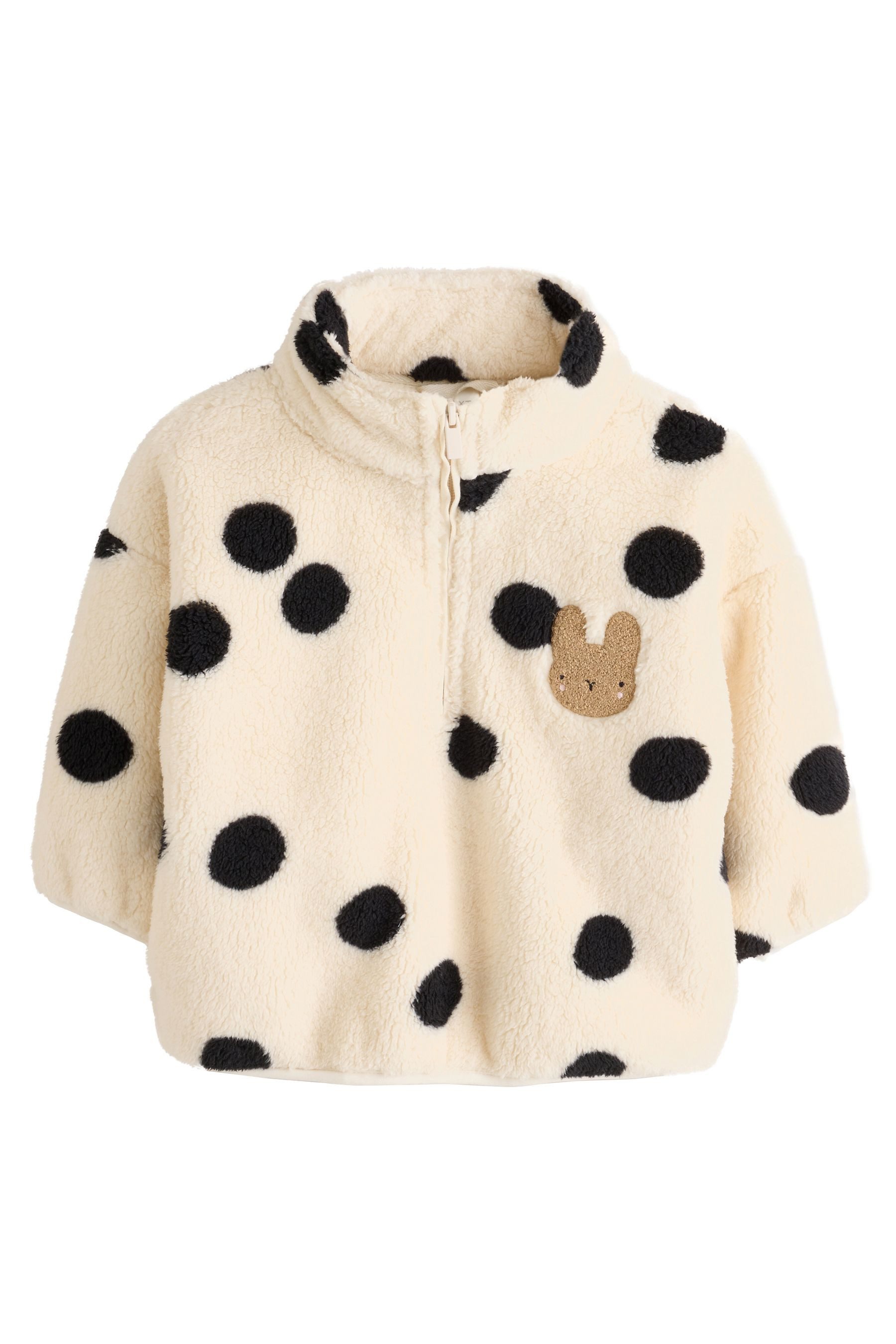 Next Fleecejacke Fleece mit durchgehendem Reißverschluss (1-St)