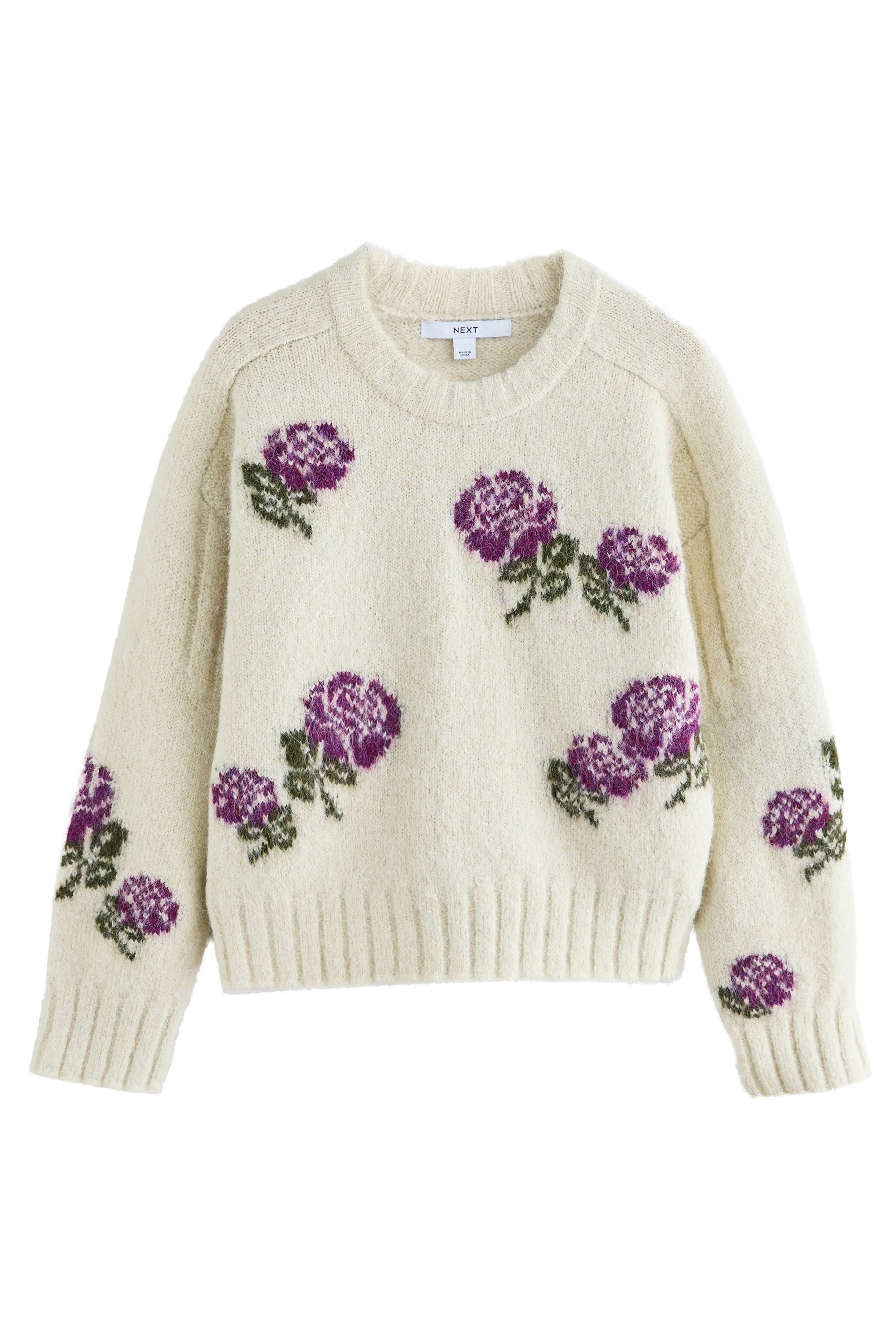 Next Rundhalspullover Rundhalspullover mit Wolle (1-tlg)