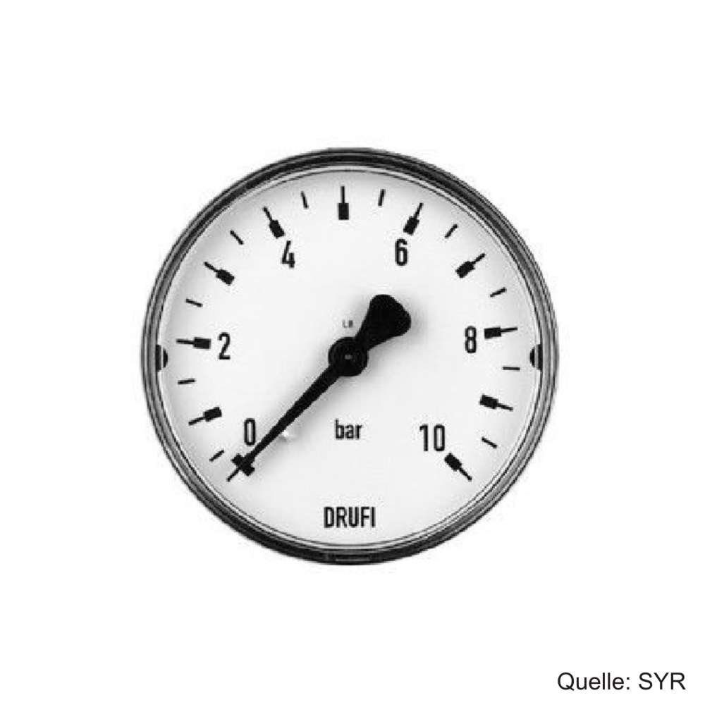 SYR Kalk- und Wasserfilter SYR Ersatzteile System-Drufi Manometer, 2315.00.921