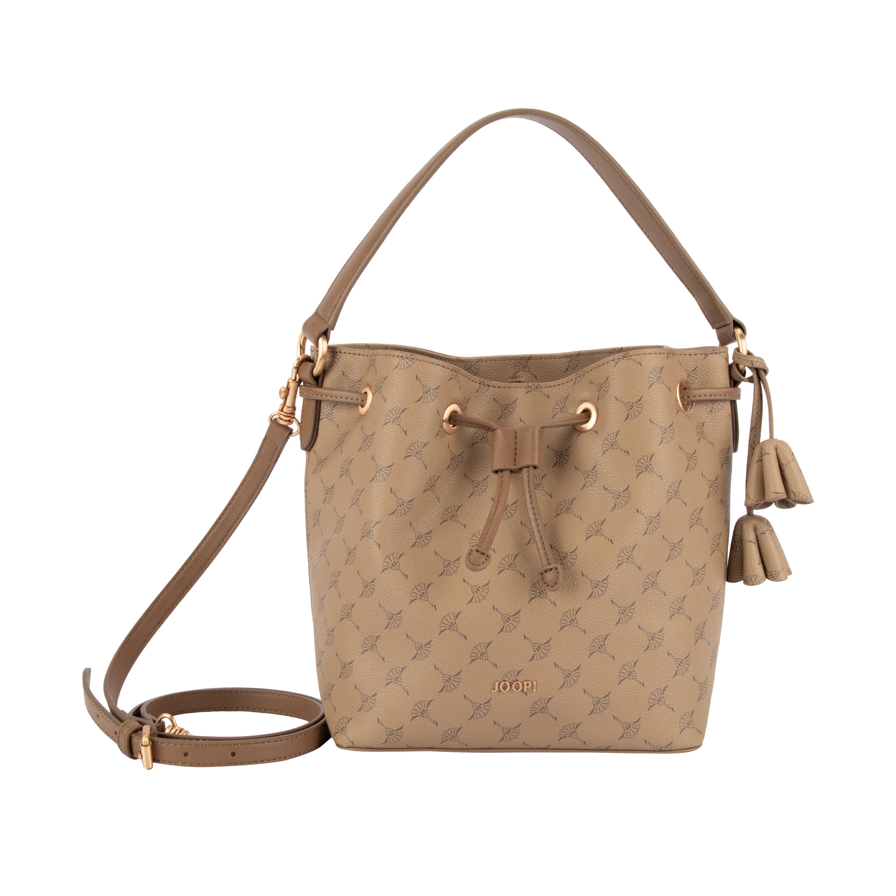 JOOP! Handtasche flora 1.0 matchsack svo, Damen Tragetasche, Umhängetasche, Schultertasche mit Zugband