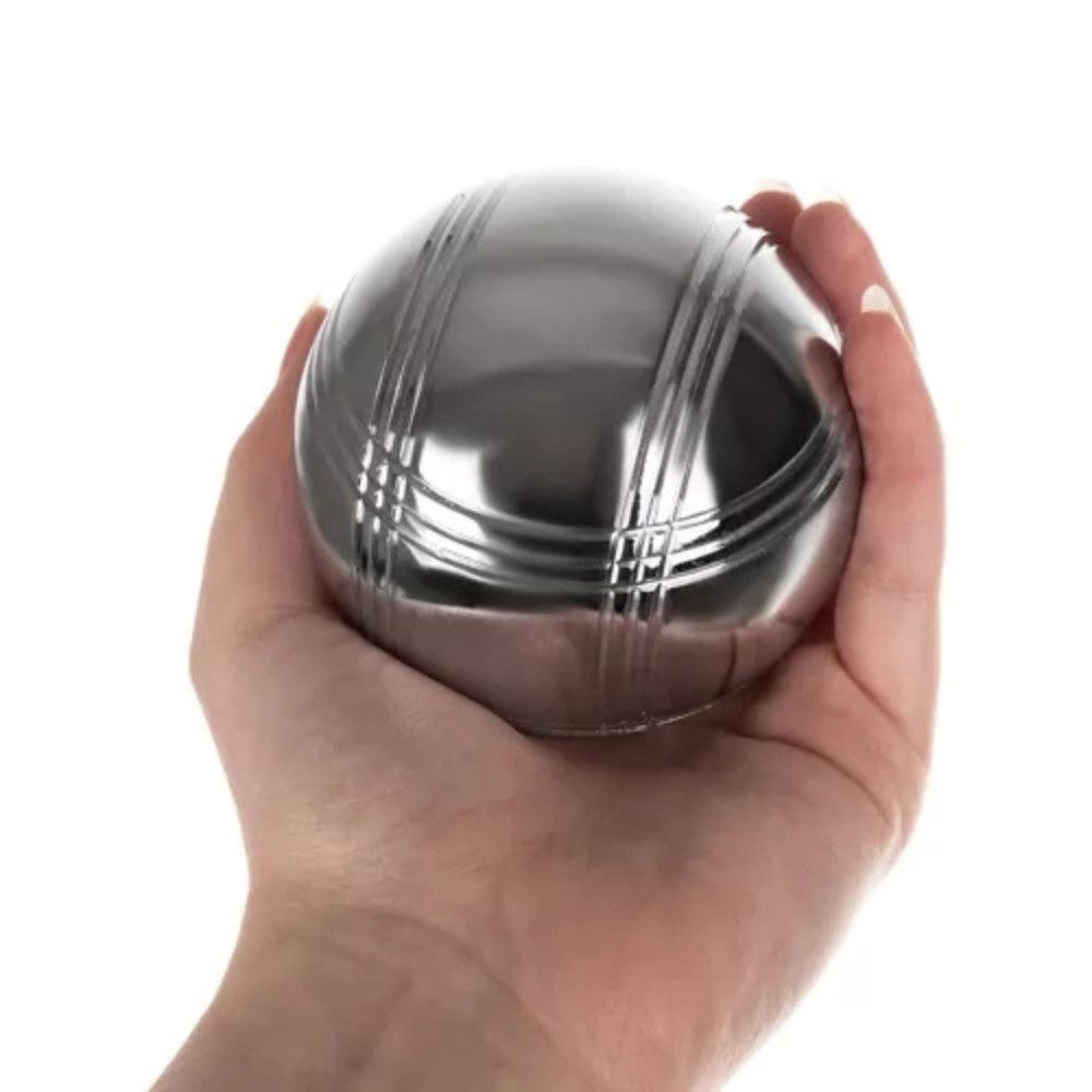 KRUZZEL Spielball Boulekugeln 8 Kugeln (Spar-Set, 8-St., Gartenspiel), fördert Bewegung, Koordination und soziale Interaktion