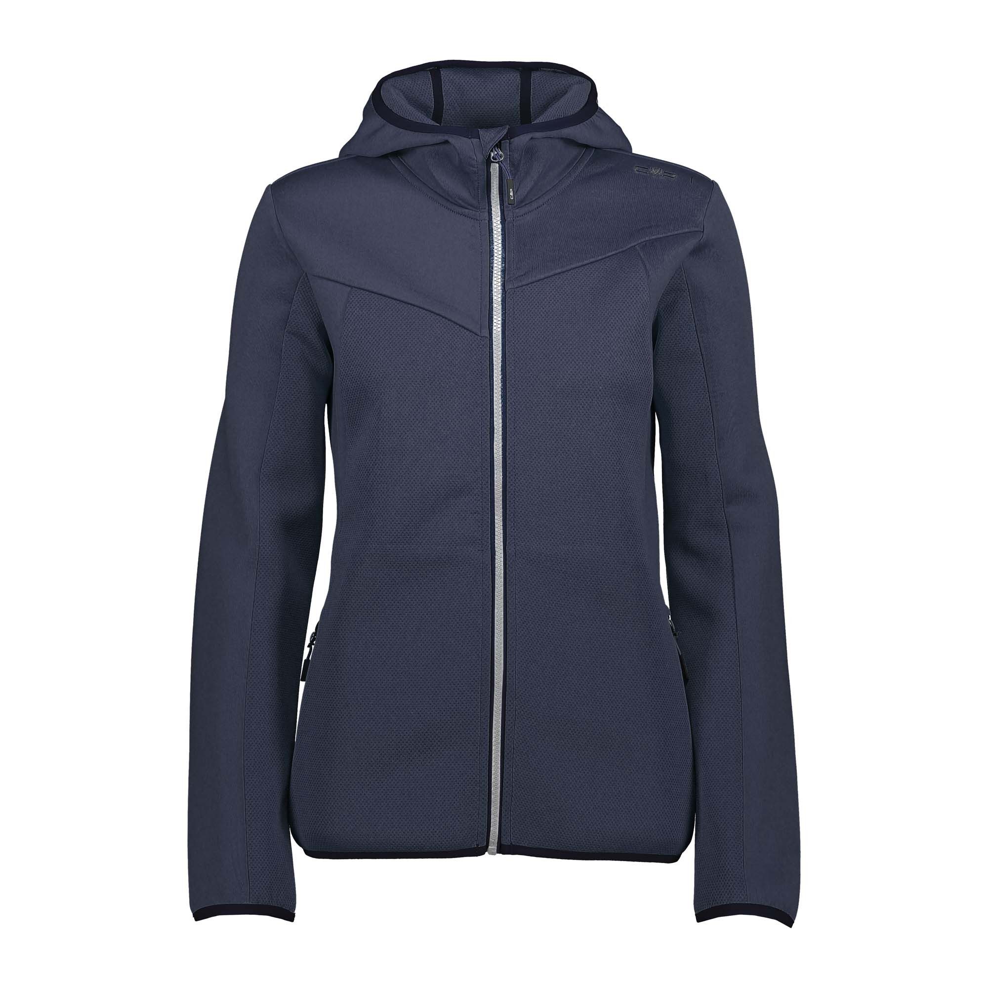 Sweatjacke CMP Damen Kapuzenjacke Fix Hood Jacket 31E8156