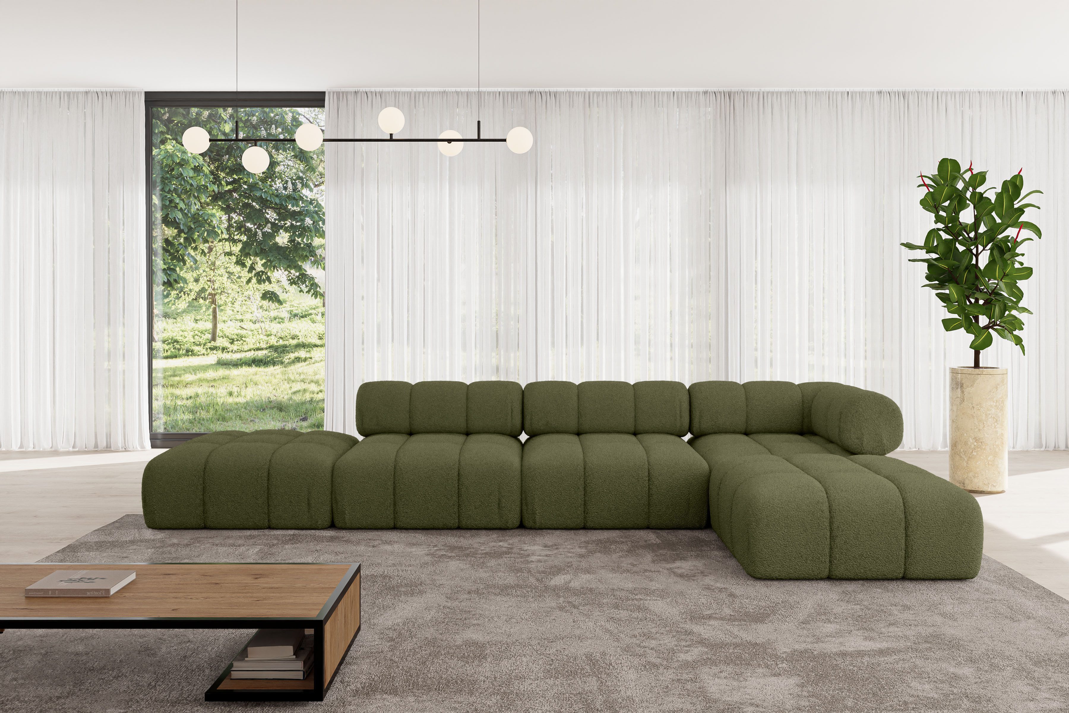 ALTDECOR Ecksofa Kerru-L2, Sofa Praktische Bequeme günstig online kaufen