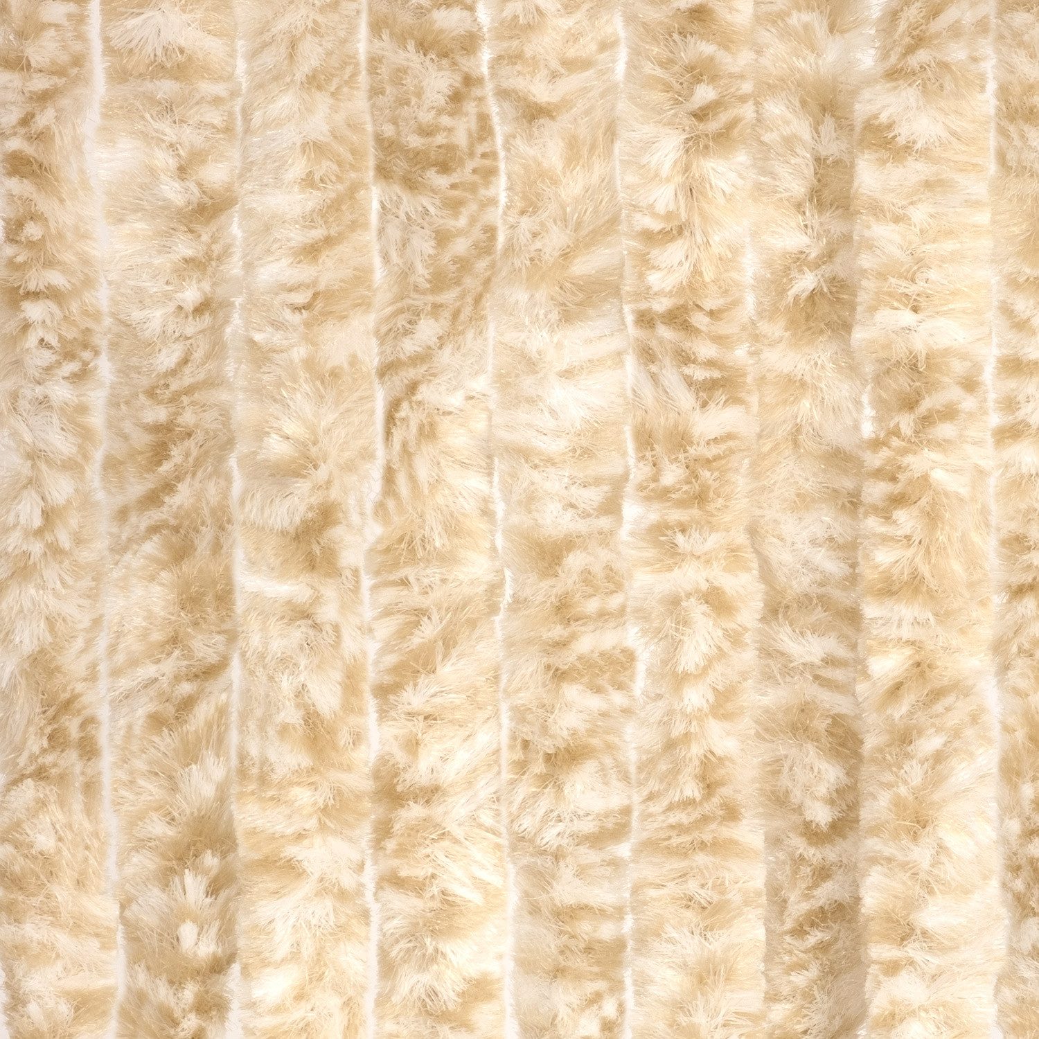 Moritz Türvorhang Flauschvorhang 100 x 200 cm beige weiß (1 St), Hakenaufhä günstig online kaufen