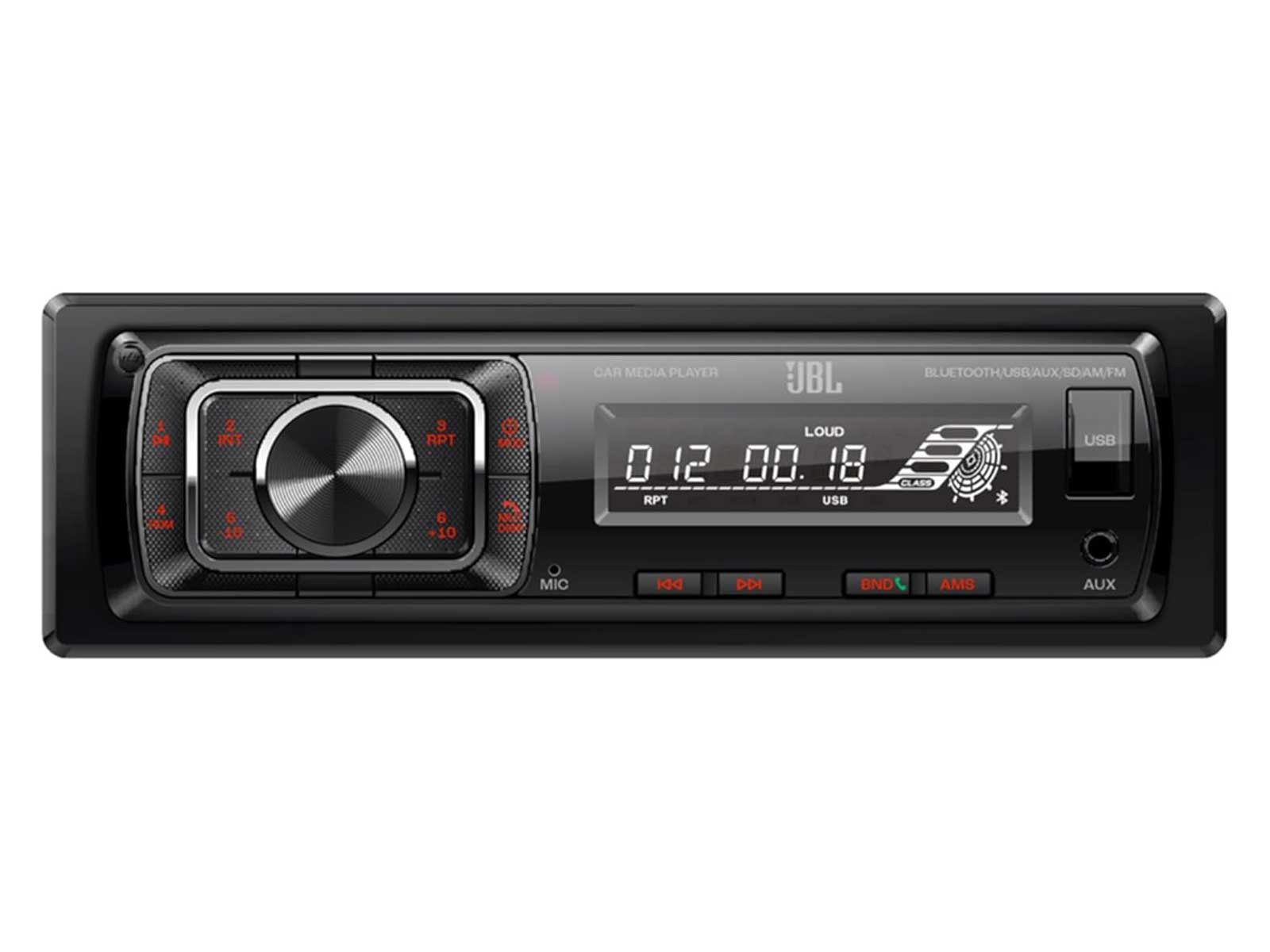 JBL Celebrity 150 1-DIN Autoradio Car Media Player Autoradio (RDS, AM/FM Radio, Animiertes Display, Freisprecheinrichtung, 1 DIN)