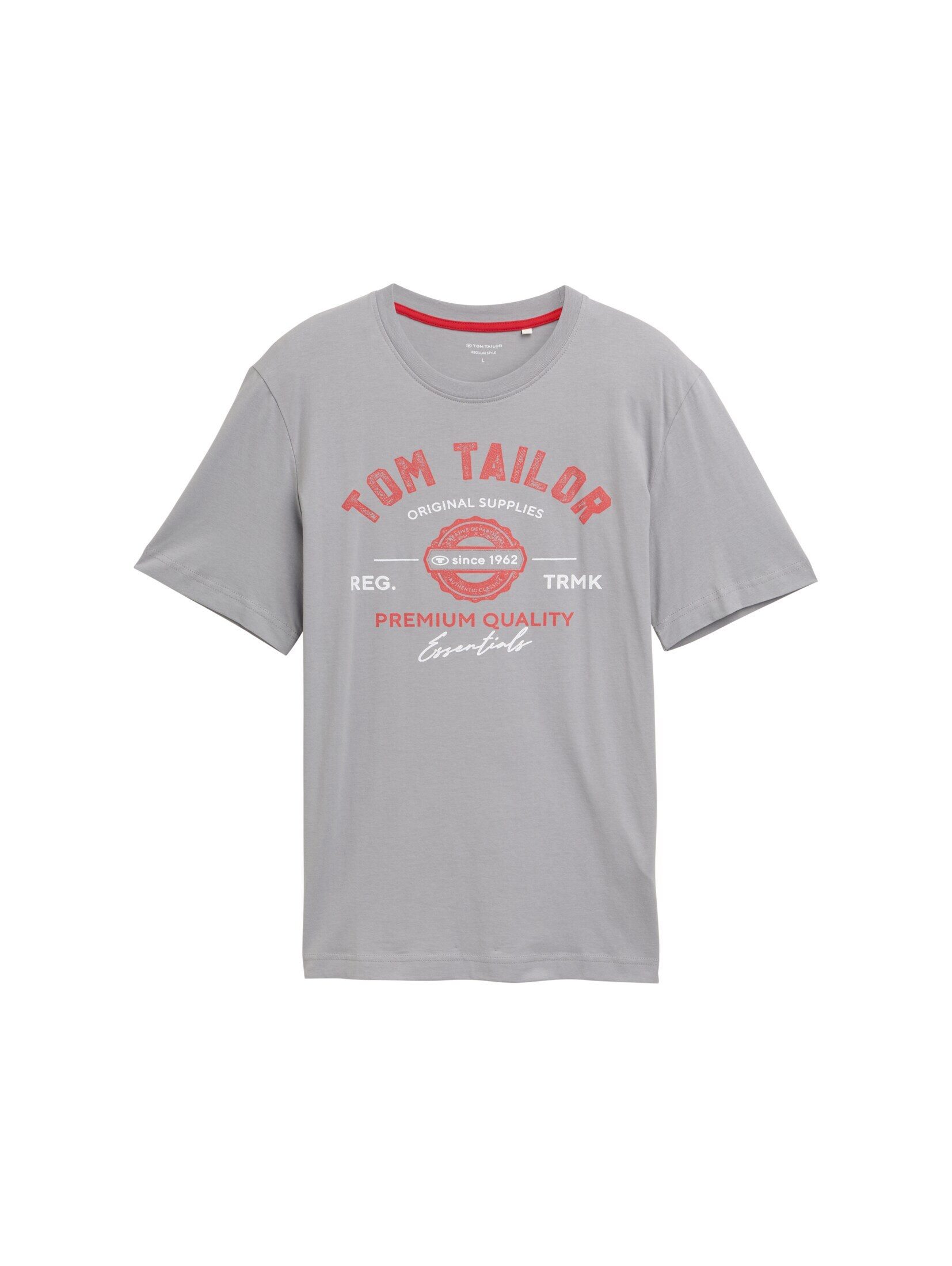 TOM TAILOR T-Shirt T-Shirt mit Logo-Print günstig online kaufen