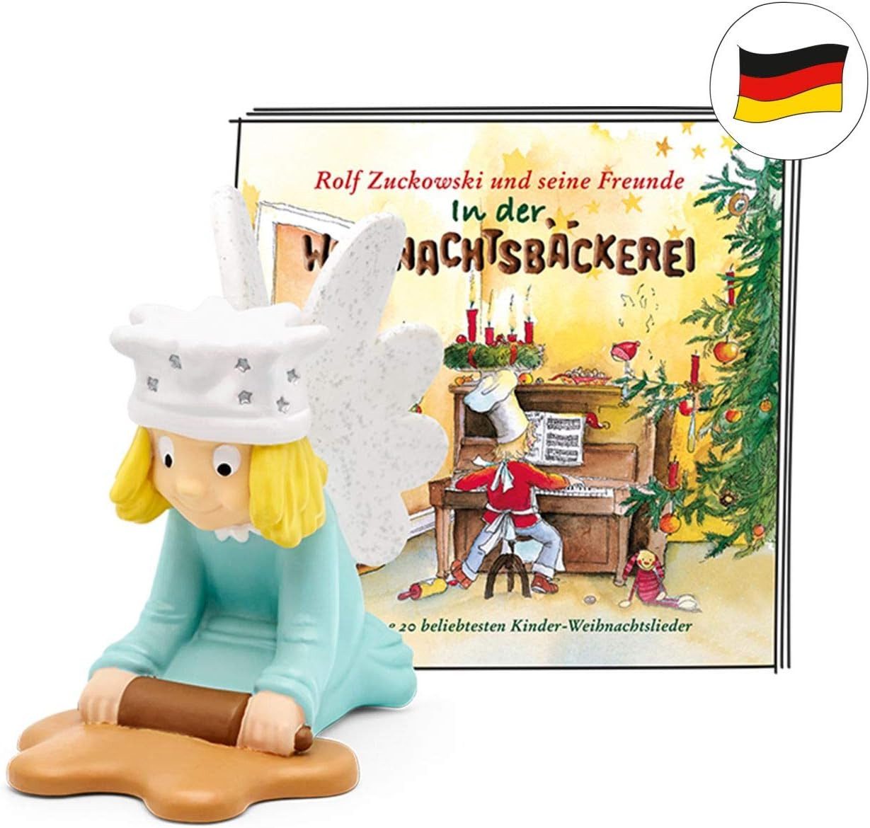 tonies Hörspielfigur Rolf Zuckowski - In der Weihnachtsbäckerei, Tonie-Figur mit 21 Weihna