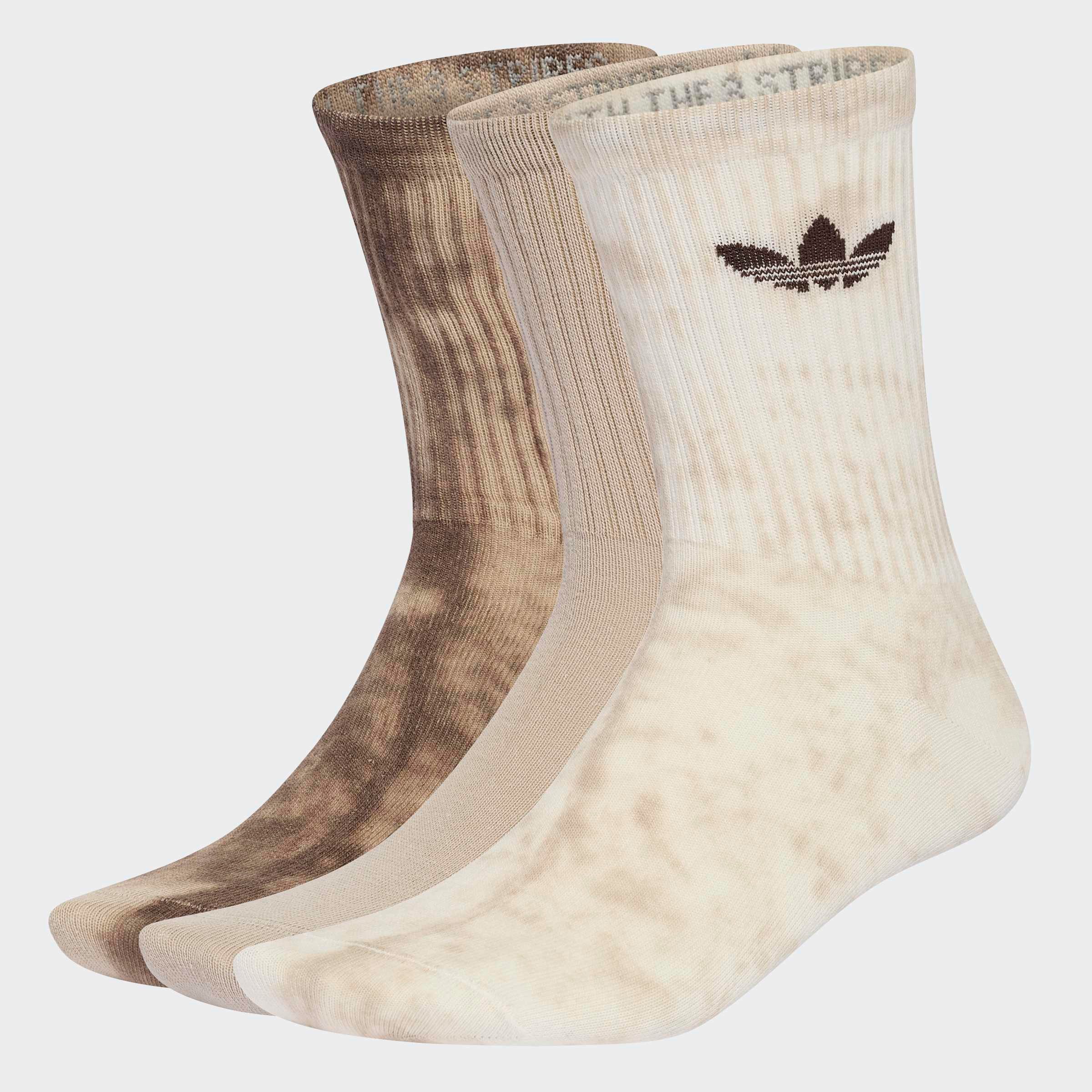 adidas Originals Sportsocken TIE DYE CREW, 3 PAAR (3-Paar) für sportive Aktivitäten und Laufen, mit Batikfärbetechnik