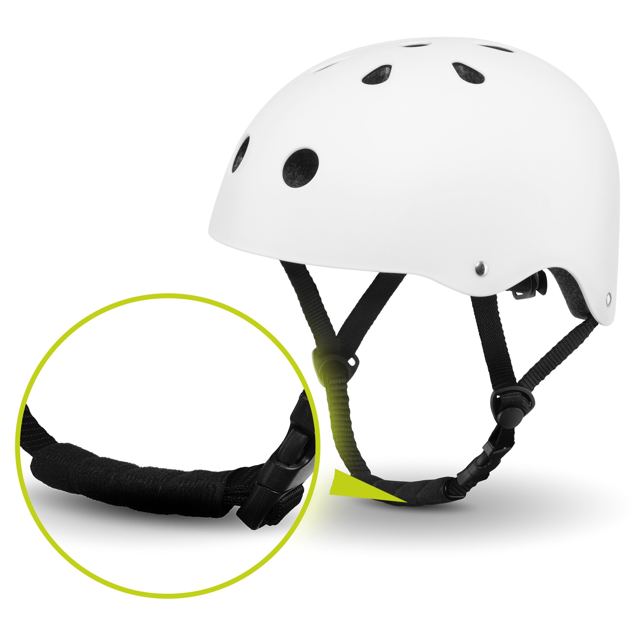 lionelo Kinderhelm Lionelo Helmet, 50-56cm/INTERTEK/Kann mit Markern dekoriert werden