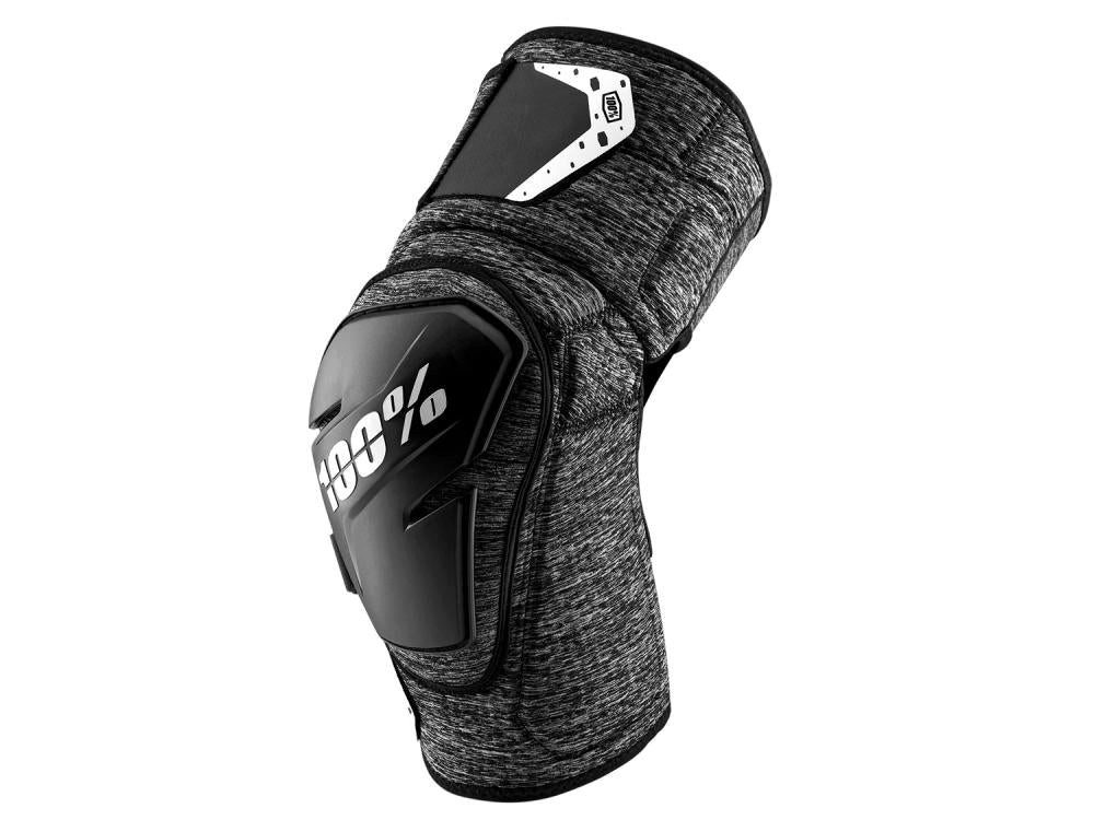 100% Knieschutz 100% Fortis knee guards L/XL Grey Heather / Black - leichter Enduro Kn