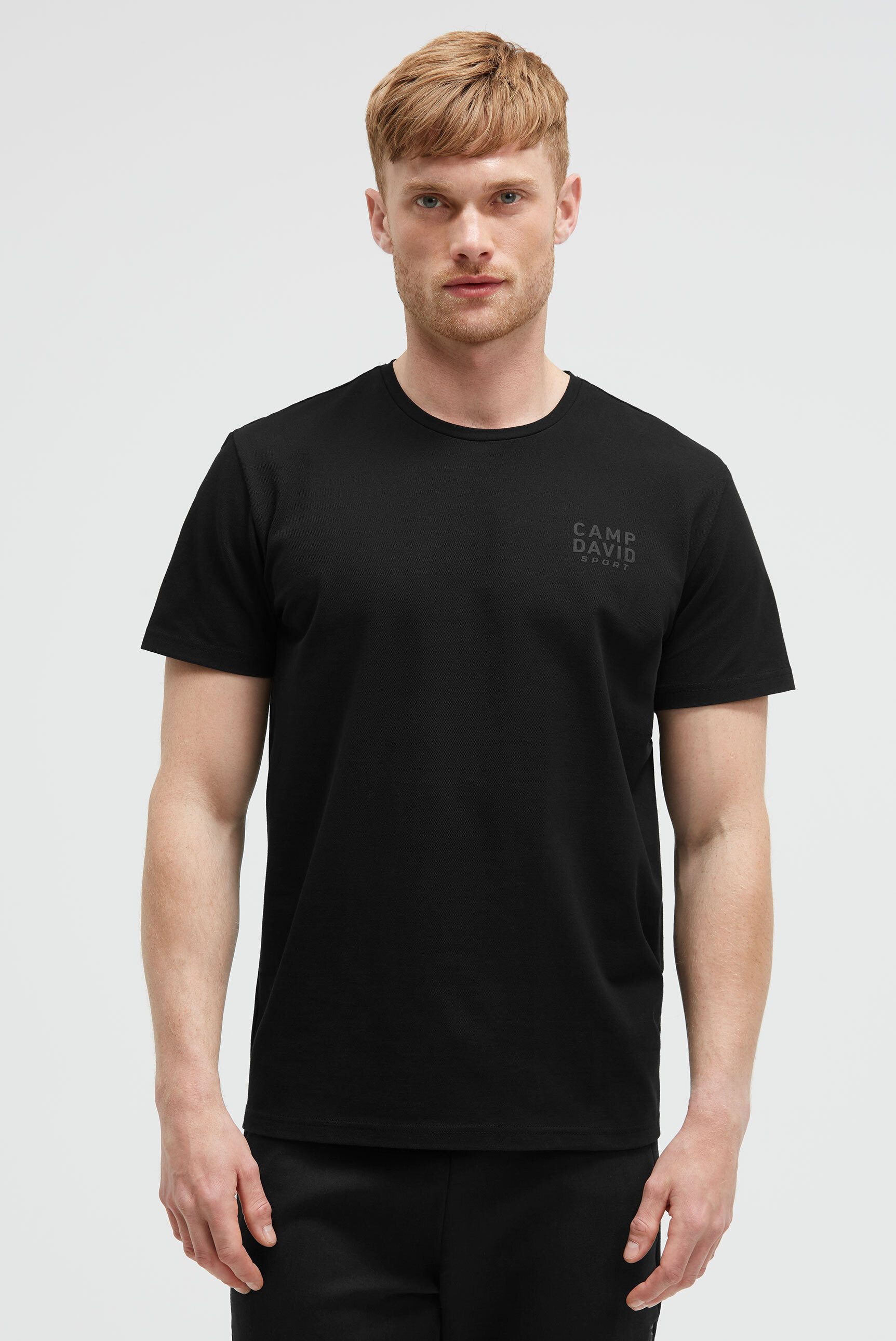 CAMP DAVID Rundhalsshirt mit Baumwolle günstig online kaufen