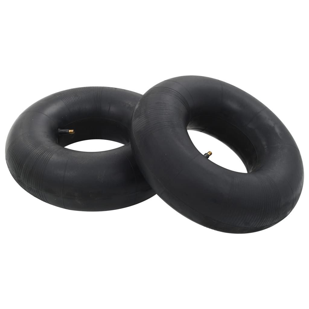 vidaXL Schubkarren-Rad Schubkarren-Schläuche 2 Stk. 15x6.00-6 Gummi