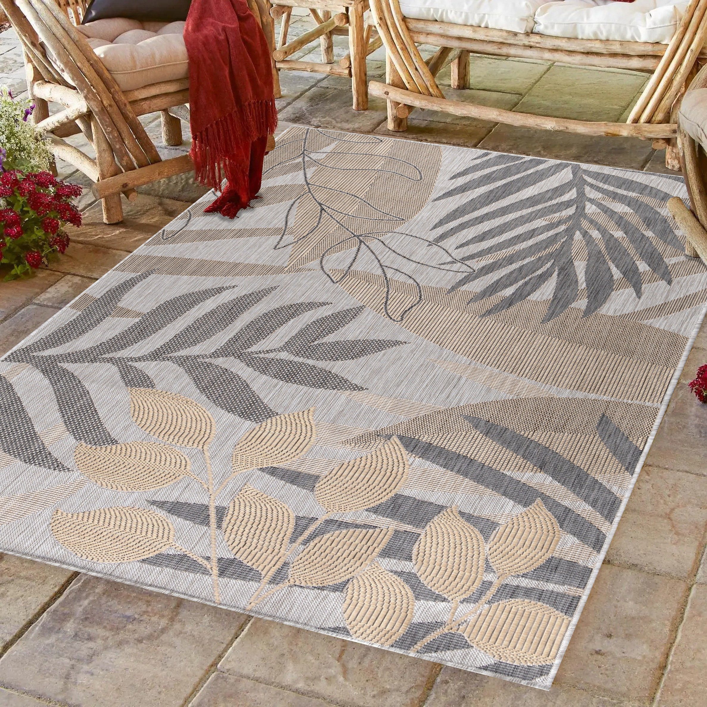 Ayyildiz Teppiche Outdoorteppich SUNNY 4413, rechteckig, günstig online kaufen