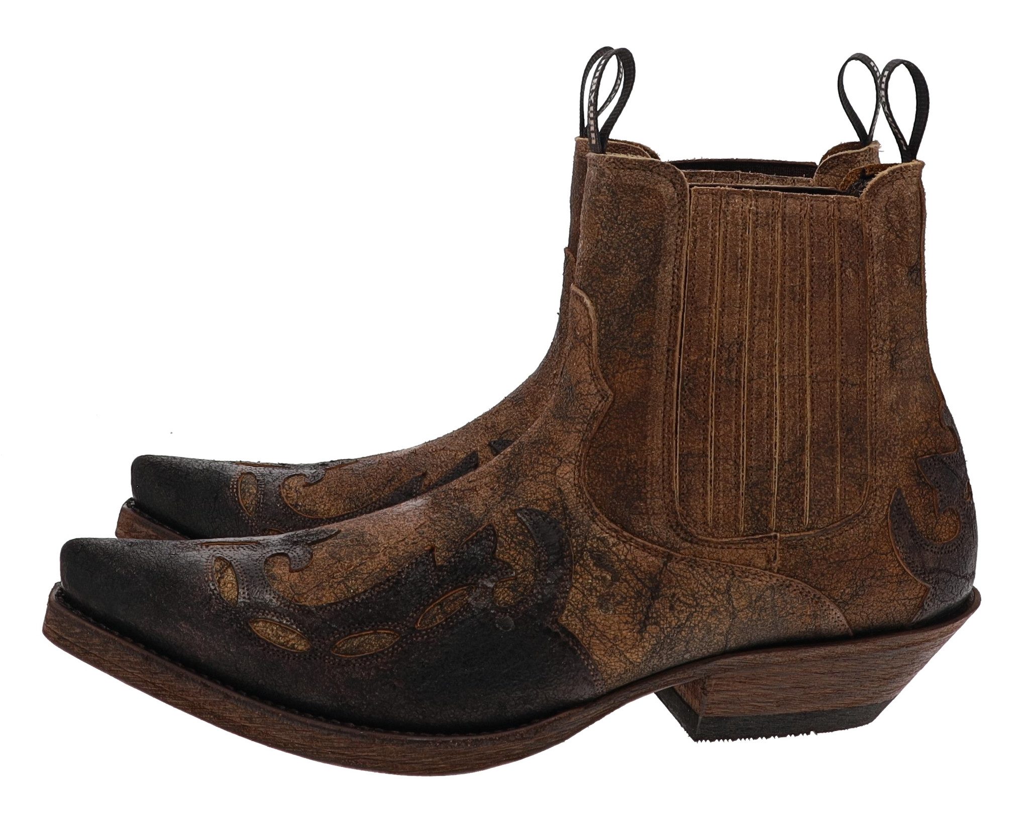 Mayura Boots 1931 HARRIER Braun Westernstiefelette Rahmengenähte Herren Westernstiefelette
