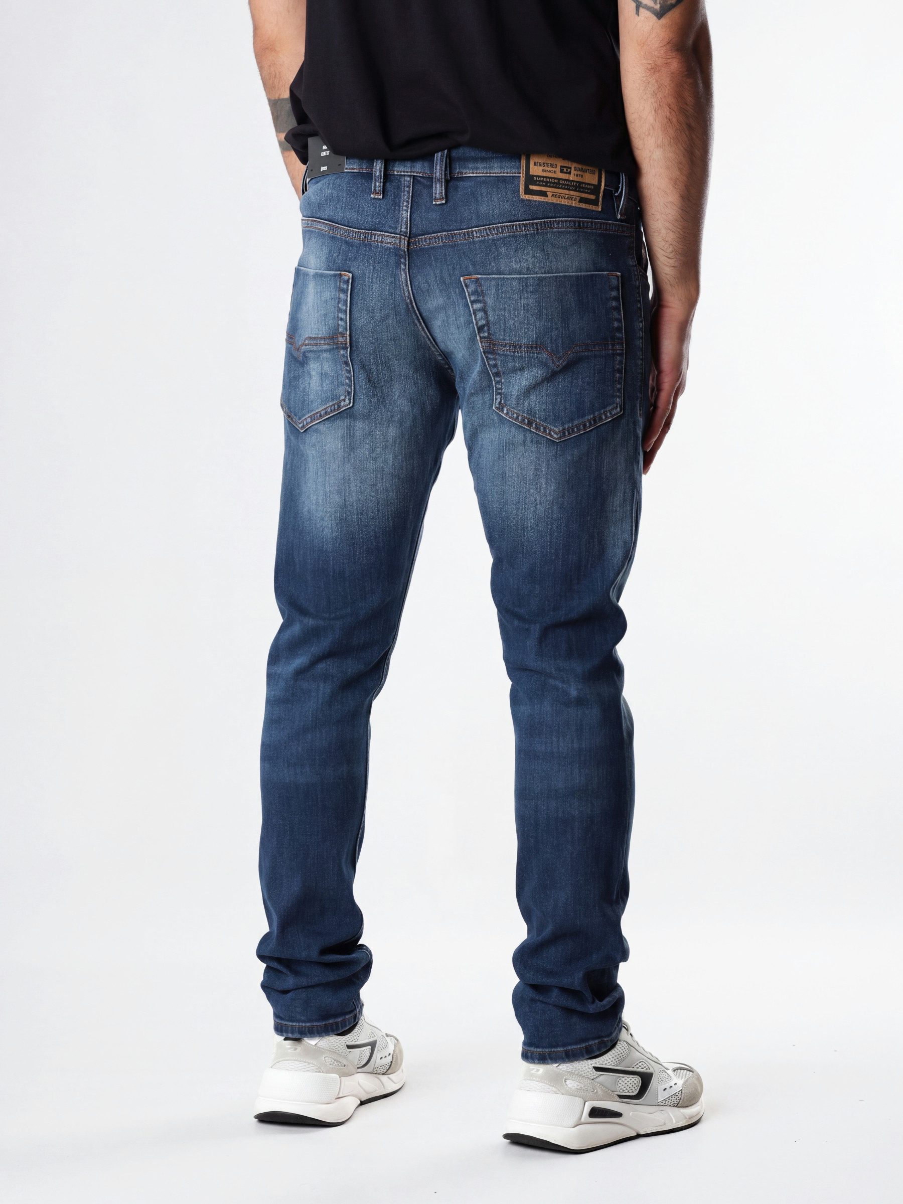 Diesel Skinny-fit-Jeans Slim Röhrenjeans - TEPPHAR-X - Länge:32 niedrige Leibhöhe