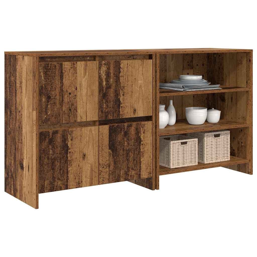 vidaXL Sideboard Sideboards 2 pcs Altholz günstig online kaufen