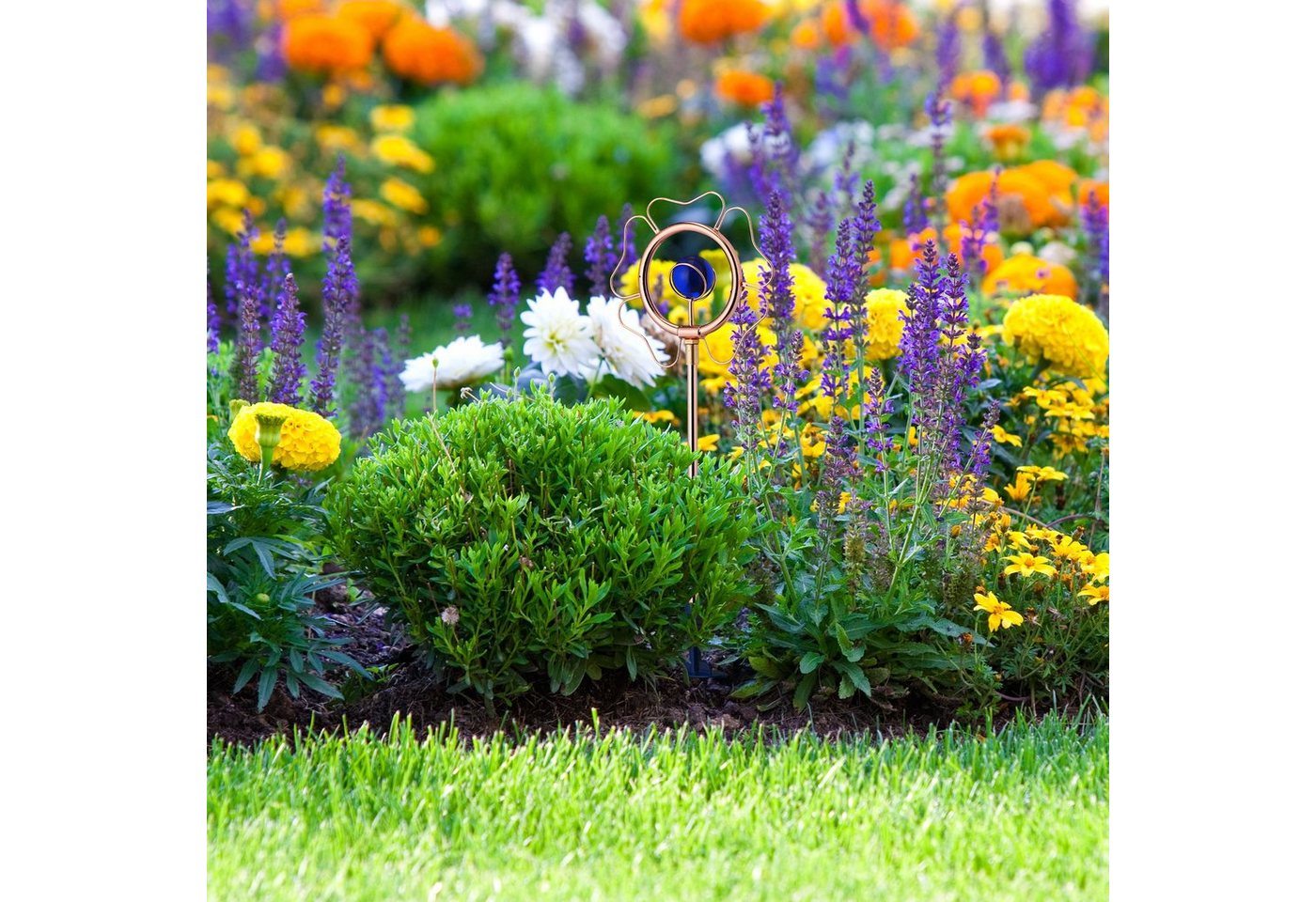 Thumbnail - relaxdays Kreisregner Rasensprenger Blume