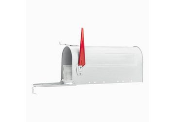 Burg Wächter Briefkasten Briefkasten U.S. Mailbox 891 W Höhe 220 mm Breite 170 mm Tiefe 480 mm weiß Stahl