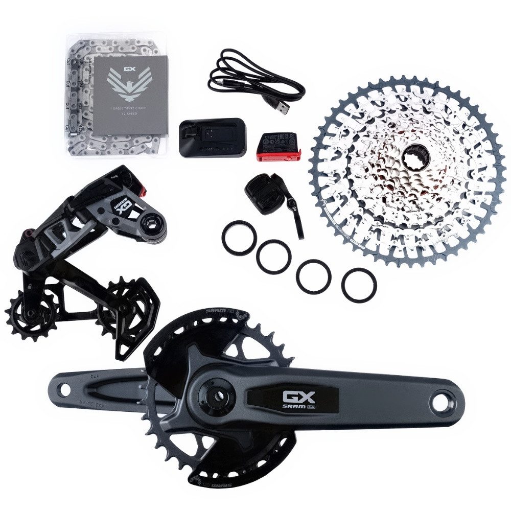 Schaltung SRAM Schaltgruppen-Set GX Eagle AXS Transmission" 170mm Kurbellänge gr