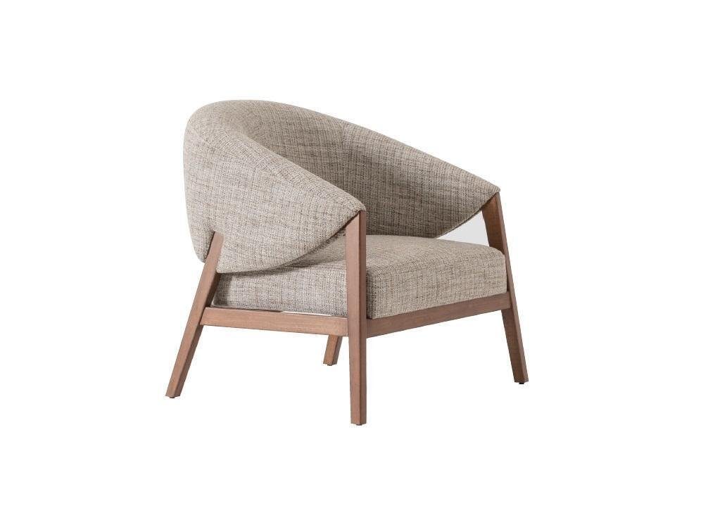 JVmoebel Sessel Wohnlandschaft Sessel Couch Polster Luxus Textil Couchen Design Grau