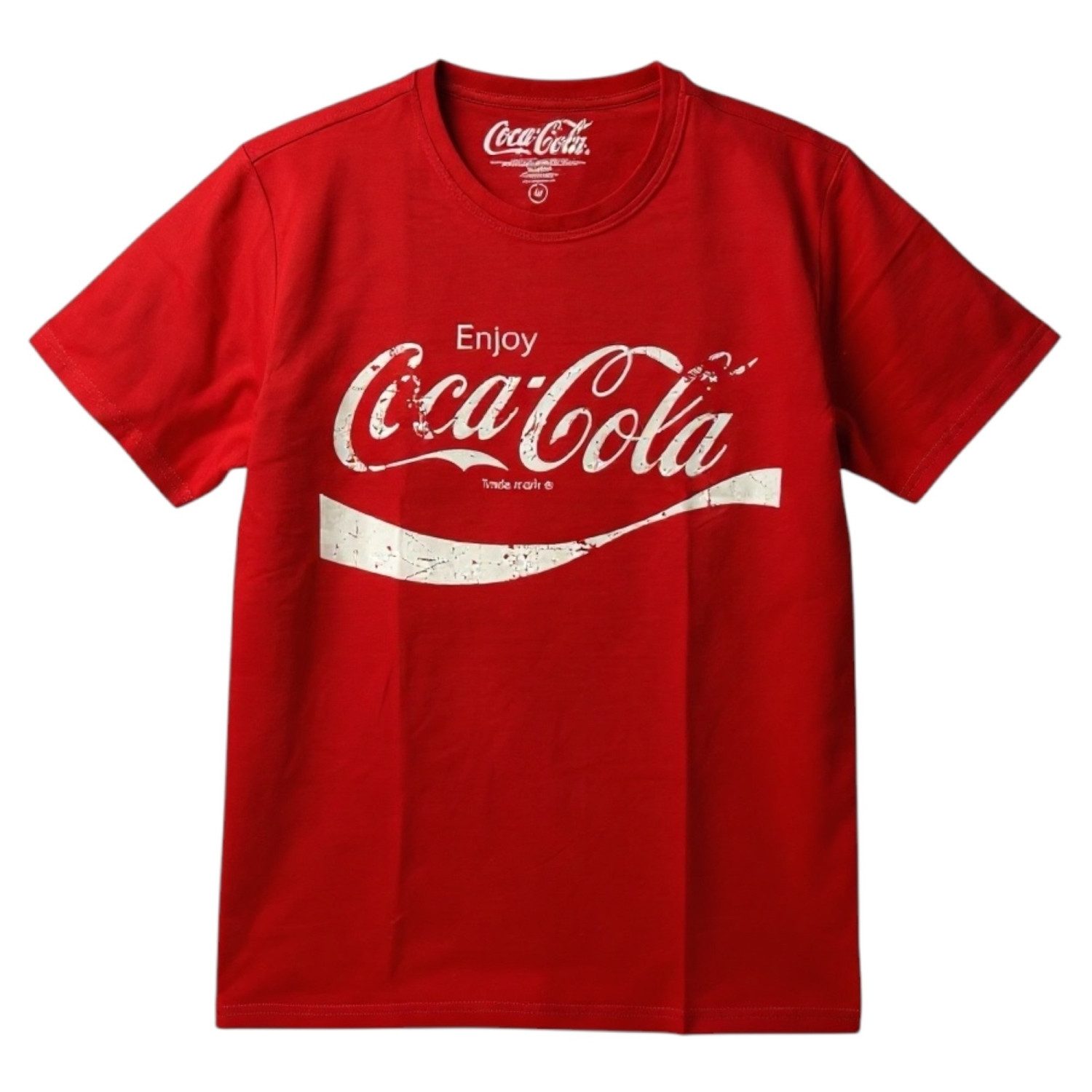 COCA COLA T-Shirt Herren T-Shirt Logo Print Unisex Retro Sammlerstück Party Fanartikel