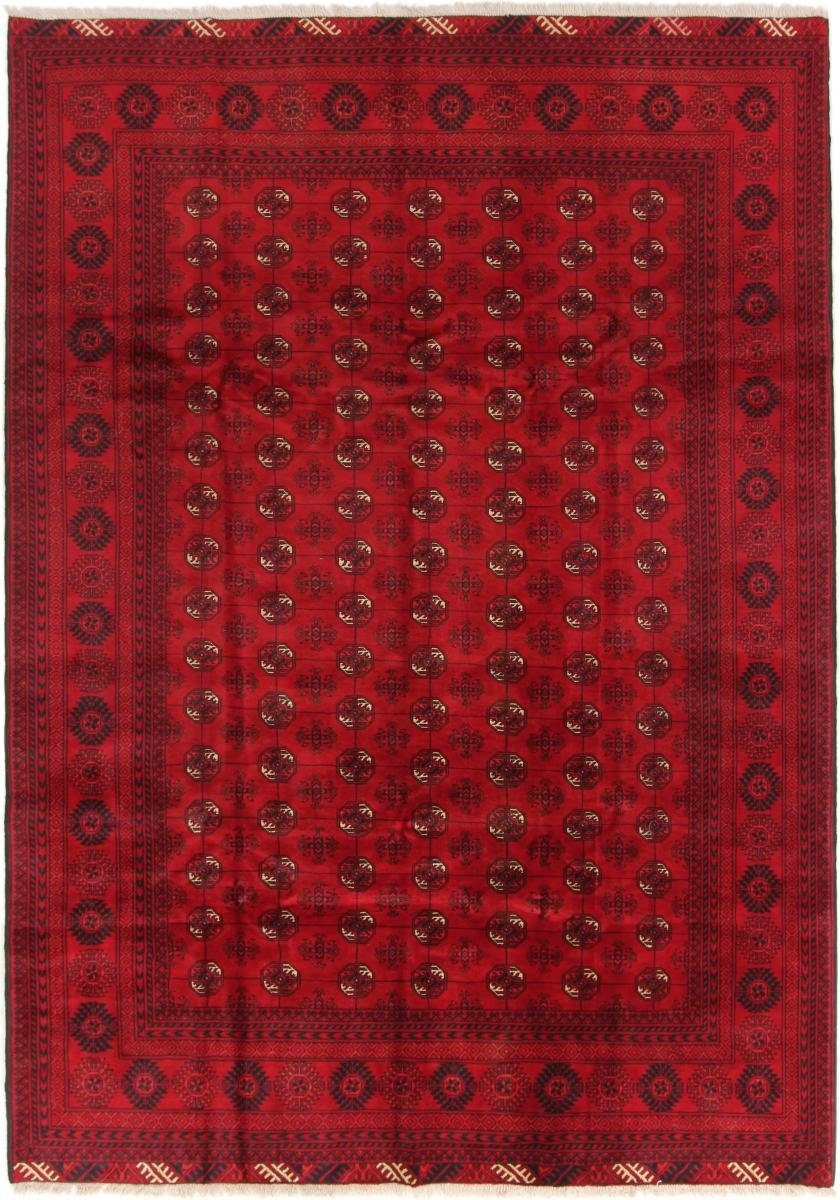 Orientteppich Afghan Mauri 201x299 Handgeknüpfter Orientteppich, Nain Trading, rechteckig, Höhe: 6 mm