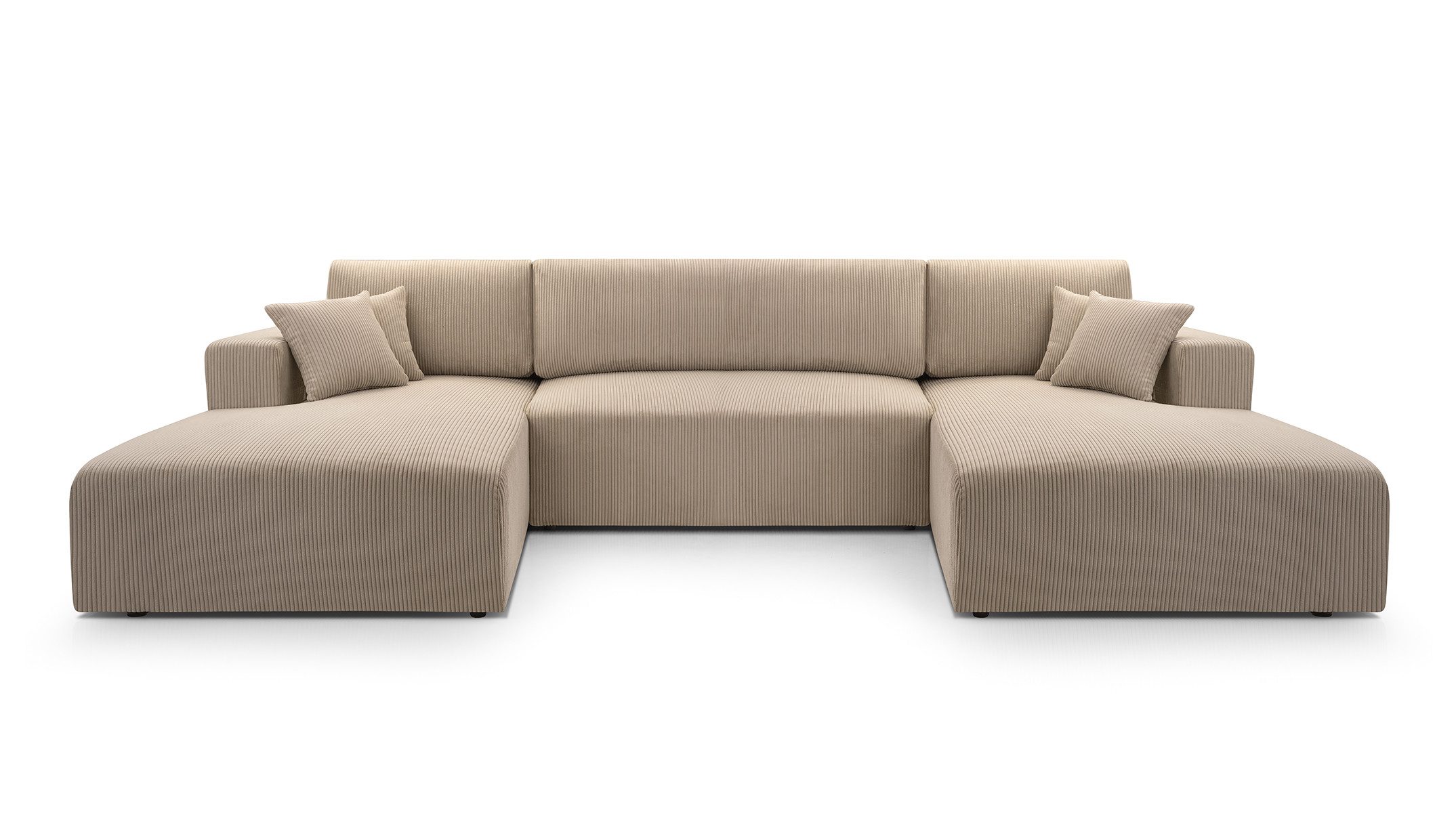Beautysofa Ecksofa mit Schlaffunktion CORSO U, günstig online kaufen
