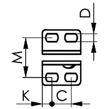 AMF Spannzwinge Senkrechtspanner 6800NI GR.1 rostfrei