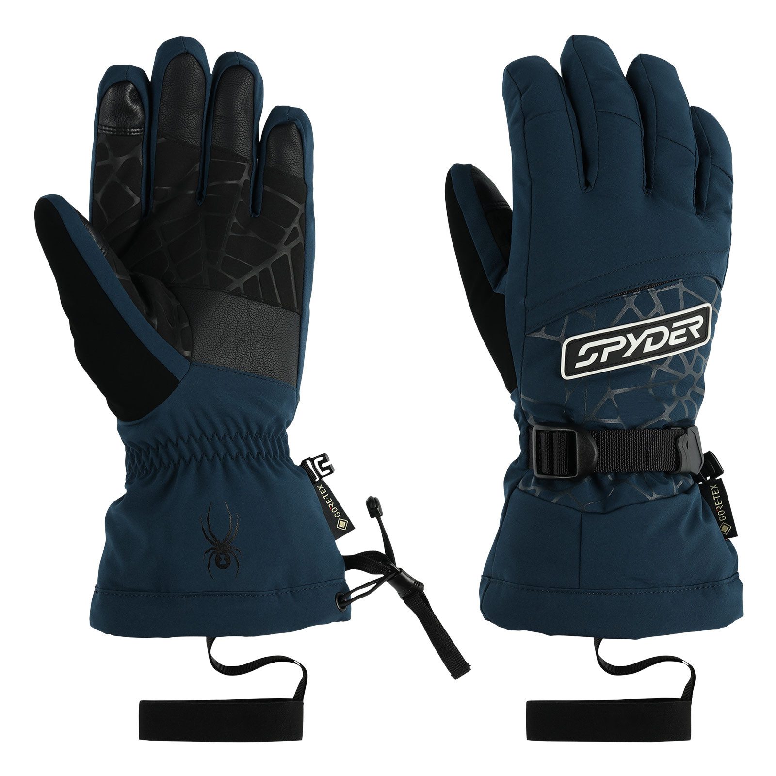 Spyder Skihandschuhe Overweb GTX Gloves mit Touchscreen kompatiblen Fingerspitzen