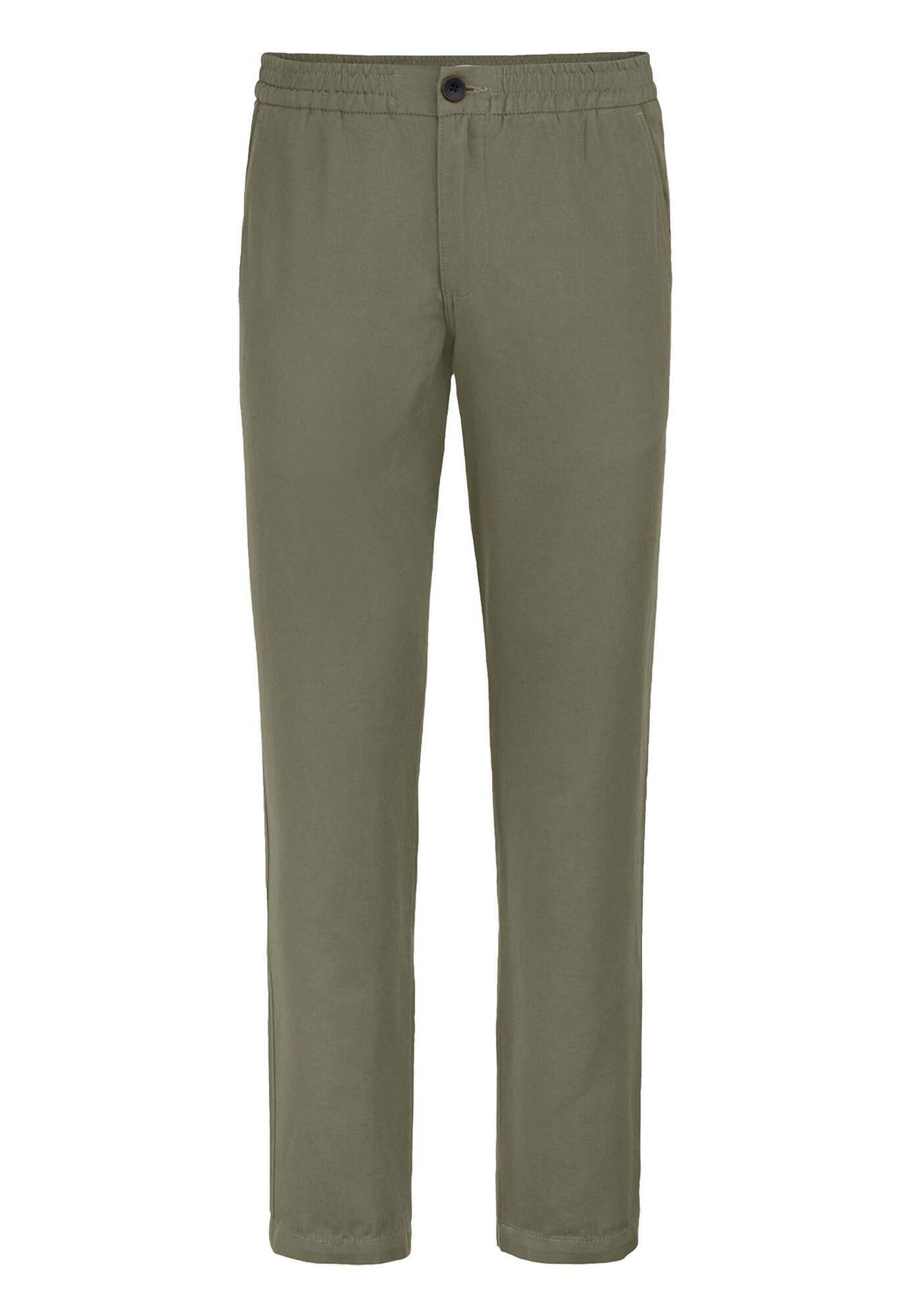 Hessnatur Stoffhose aus Bio-Baumwolle mit Leinen günstig online kaufen