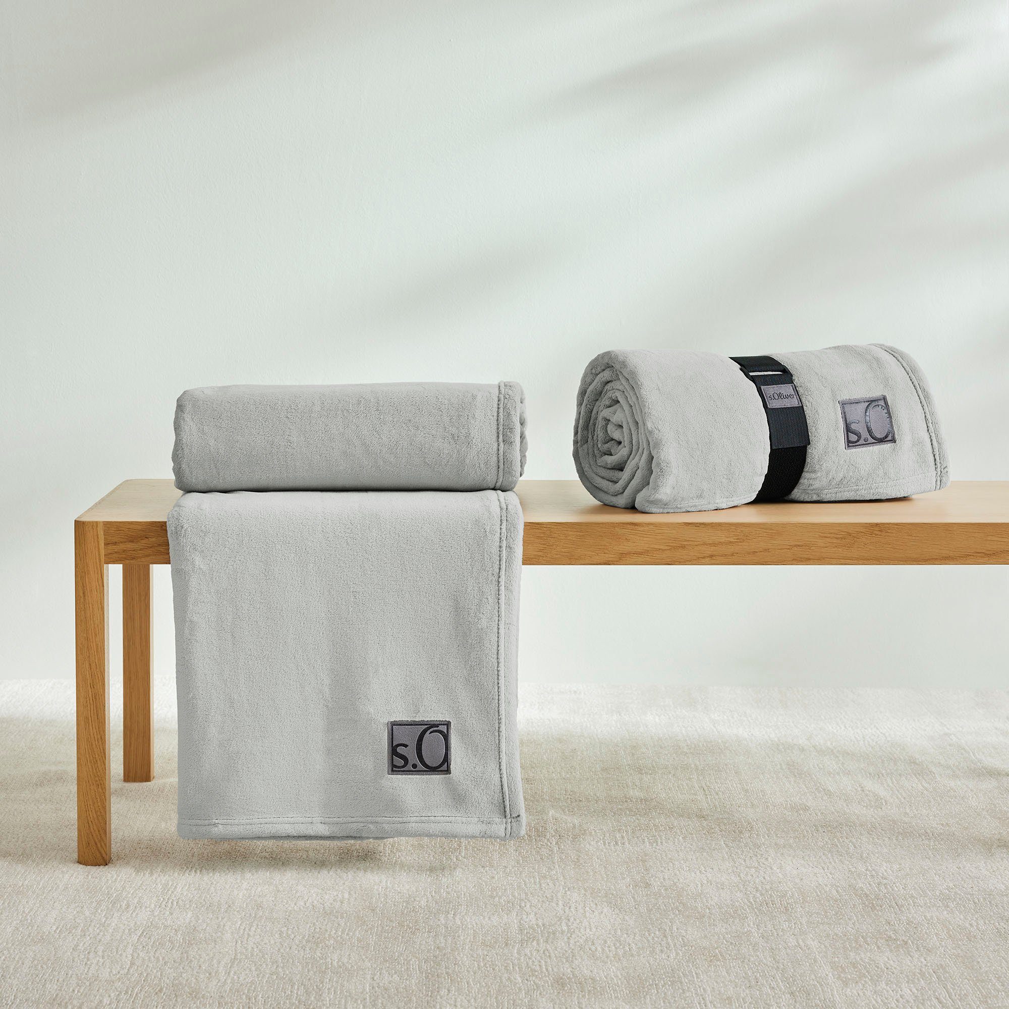 Wohndecke s.Oliver Decke Kuschelsoft