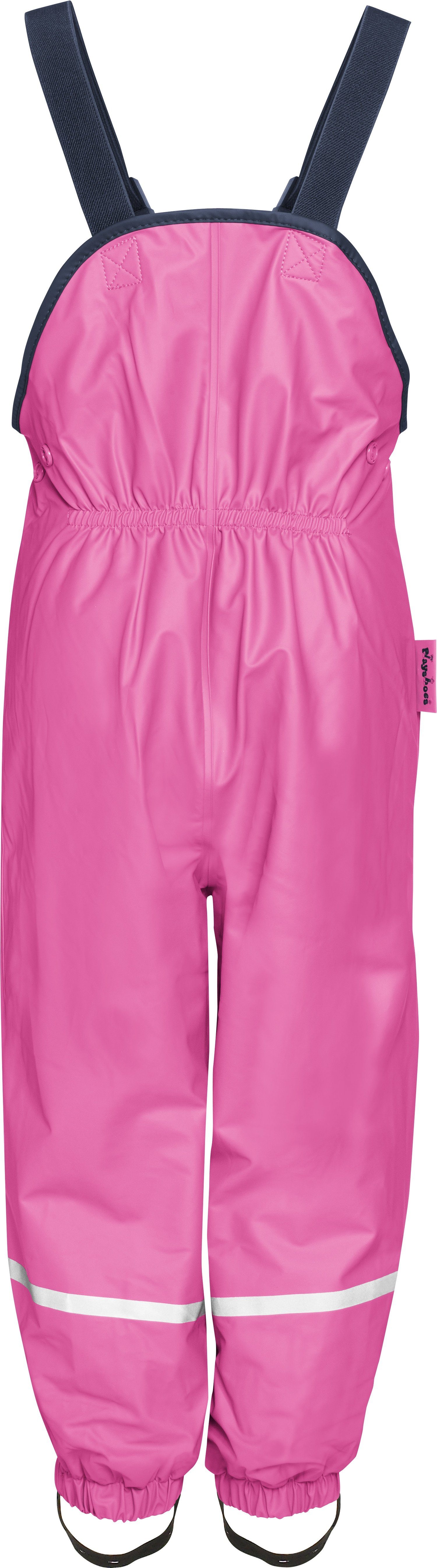 Playshoes Regenhose Fleece-Trägerhose