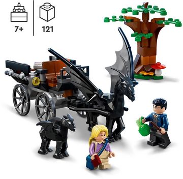LEGO® Konstruktionsspielsteine Hogwarts™ Kutsche mit Thestralen (76400), LEGO® Harry Potter, (121 St), Made in Europe