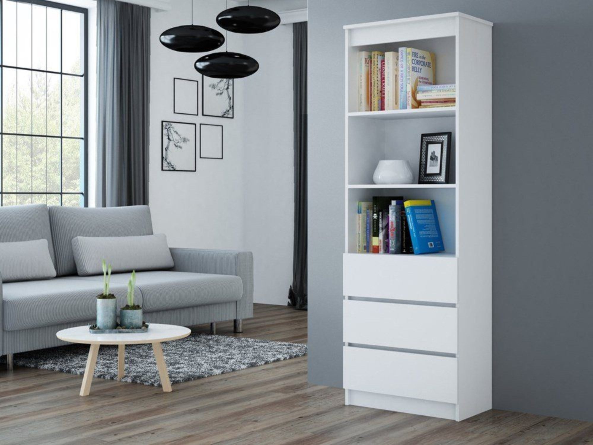 Home Collective Aktenregal Standregal mit 3 günstig online kaufen