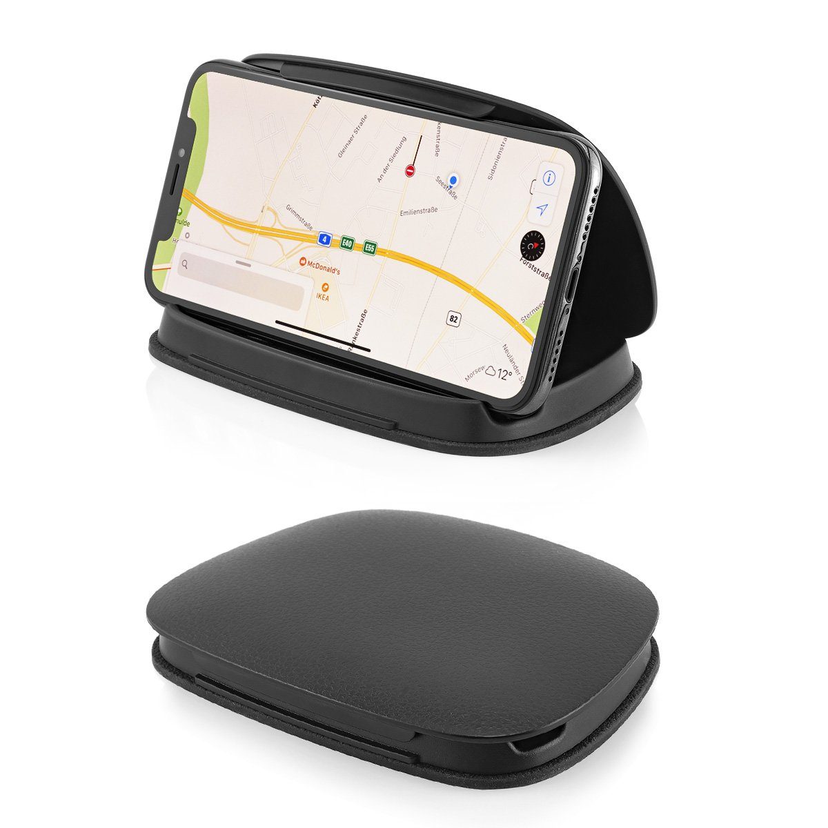MidGard Universal Armaturenbrett Autohalterung für Smartphones, Navi  Smartphone-Halterung