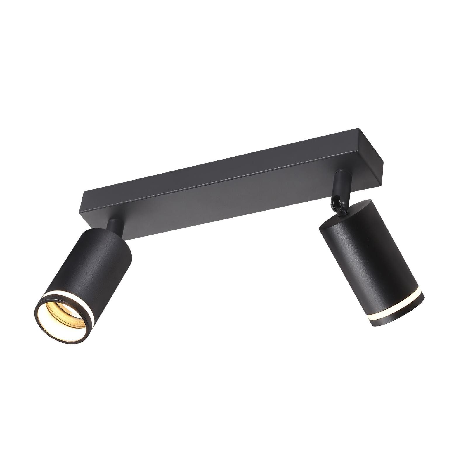 Nettlife Deckenstrahler Schwarz Schwenkbar Modern Wandstrahler günstig online kaufen