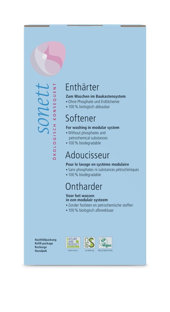 Sonett Enthärter - Nachfüllpackung 1Kg Wasserenthärter