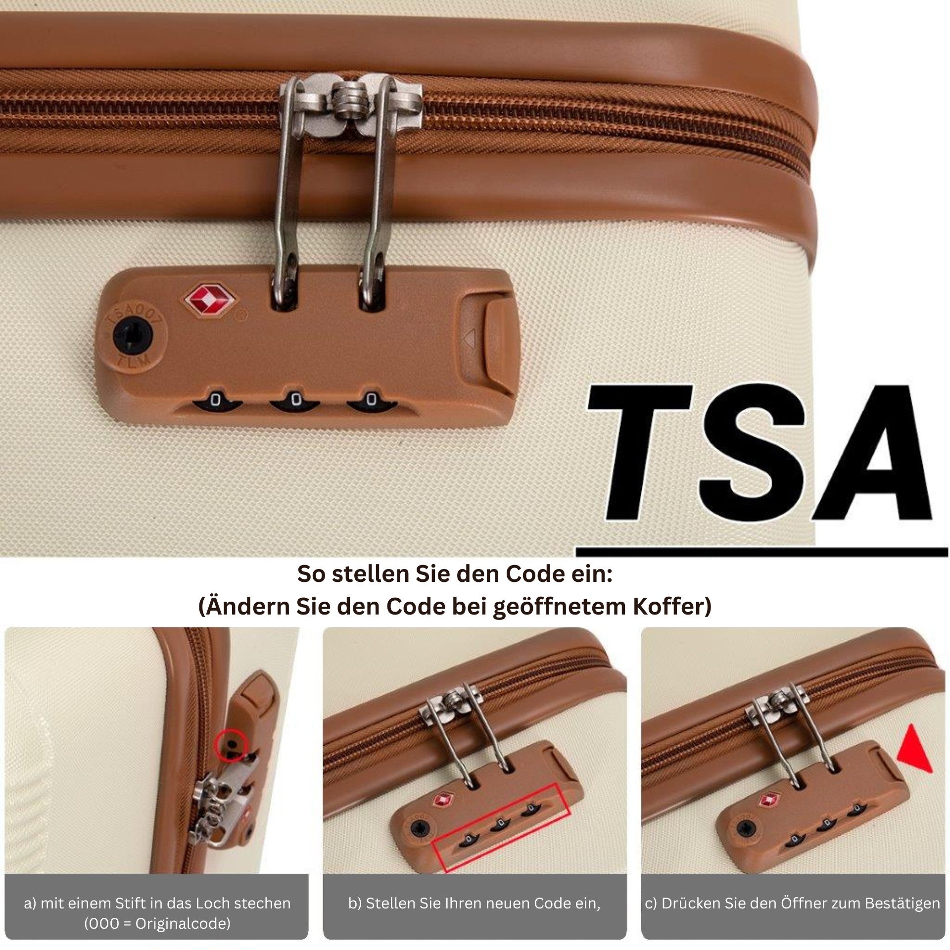 Travelhouse Trolleyset Bari, 4 Rollen, (Spar-Set, 6 tlg., Hartschalen Trolley-Set 6-teilig)