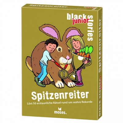 Moses. Verlag Spiel, black stories Junior - Spitzenreiter - deutsch