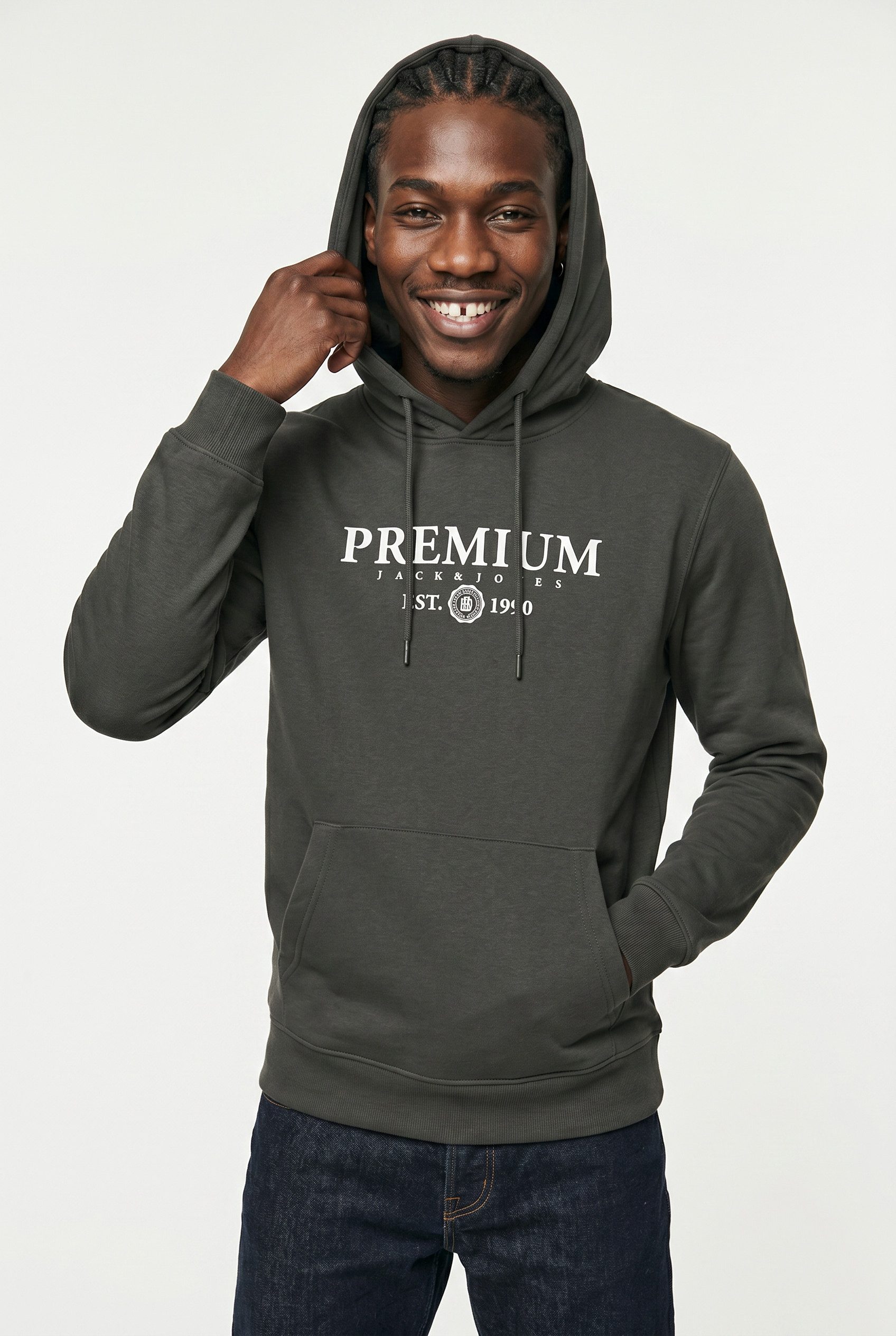 Kapuzensweatshirt JPRBLACHARLES SWEAT HOOD FST